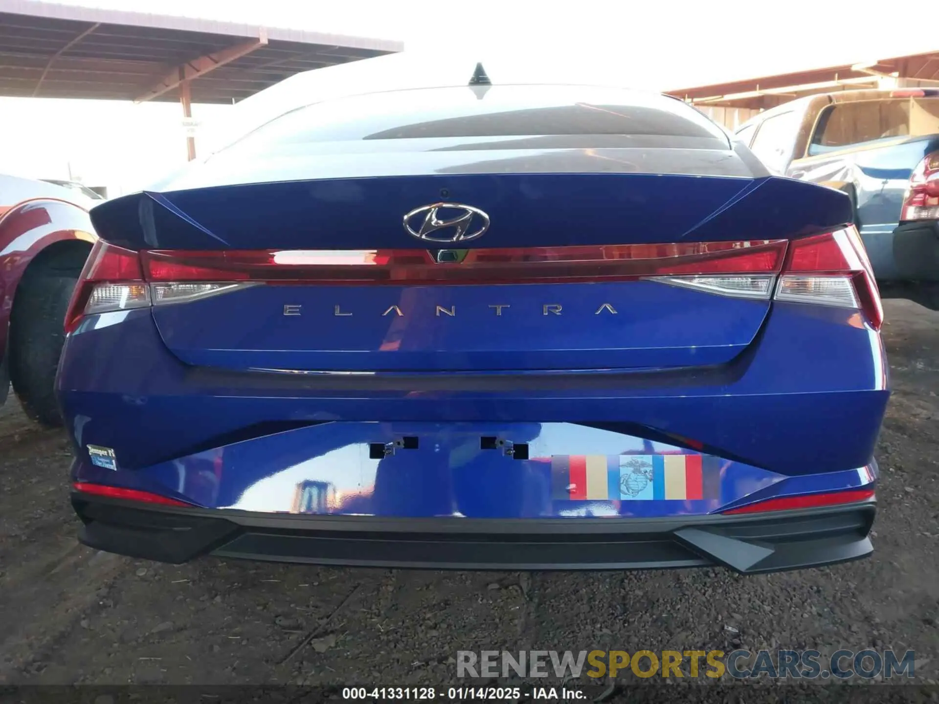 16 fotografías del automóvil dañado KMHLS4AG1PU448501 HYUNDAI ELANTRA 2023