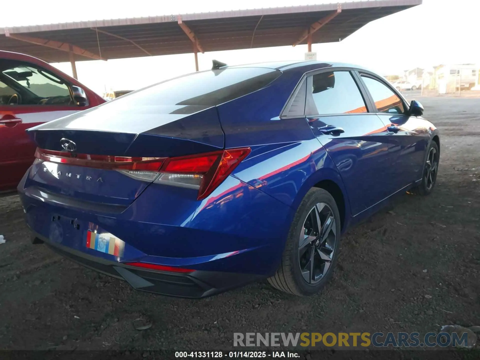 4 fotografías del automóvil dañado KMHLS4AG1PU448501 HYUNDAI ELANTRA 2023