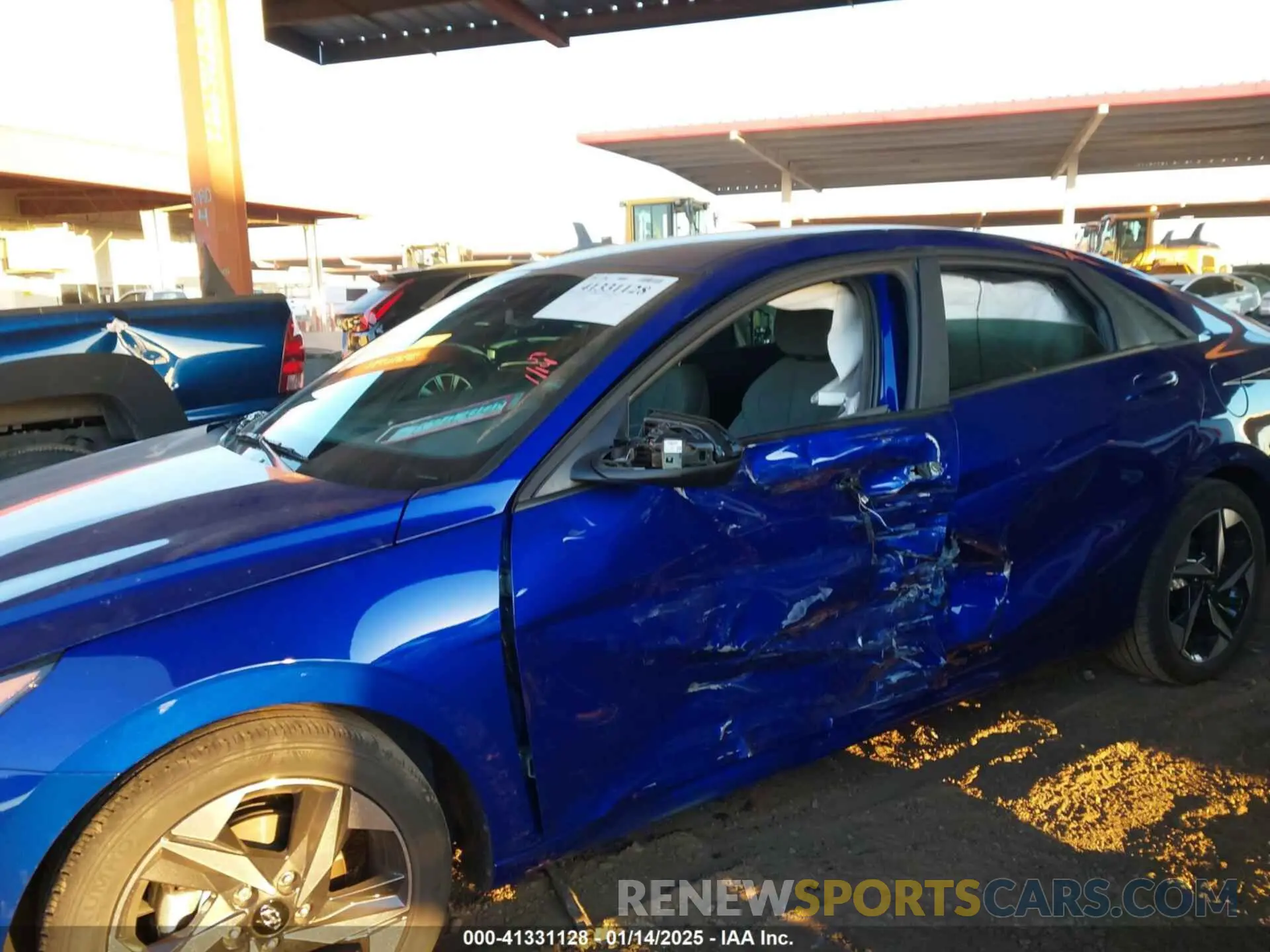 6 fotografías del automóvil dañado KMHLS4AG1PU448501 HYUNDAI ELANTRA 2023