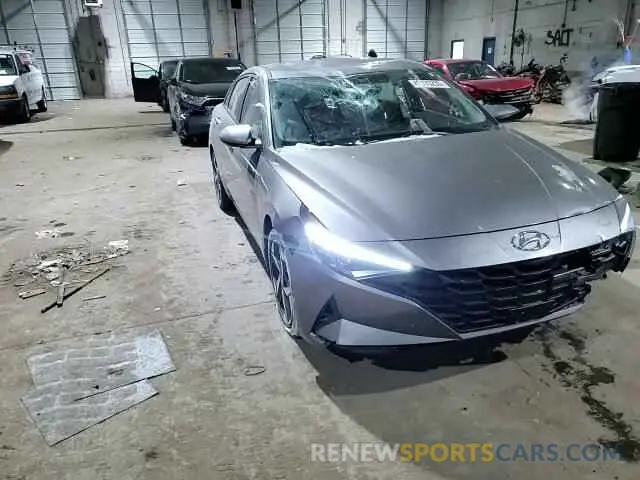 11 fotografías del automóvil dañado KMHLS4AG1PU475679 HYUNDAI ELANTRA 2023