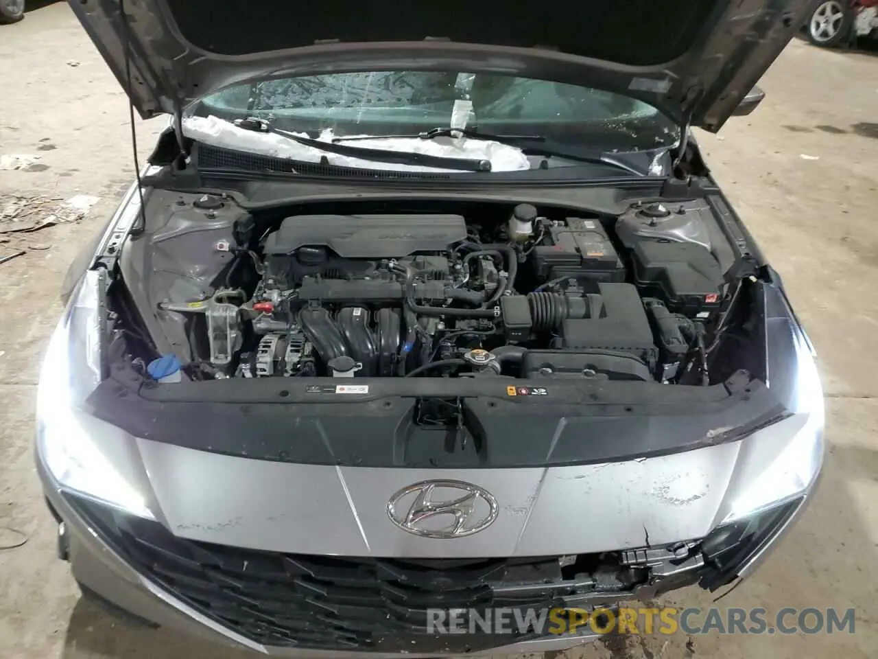 12 fotografías del automóvil dañado KMHLS4AG1PU475679 HYUNDAI ELANTRA 2023
