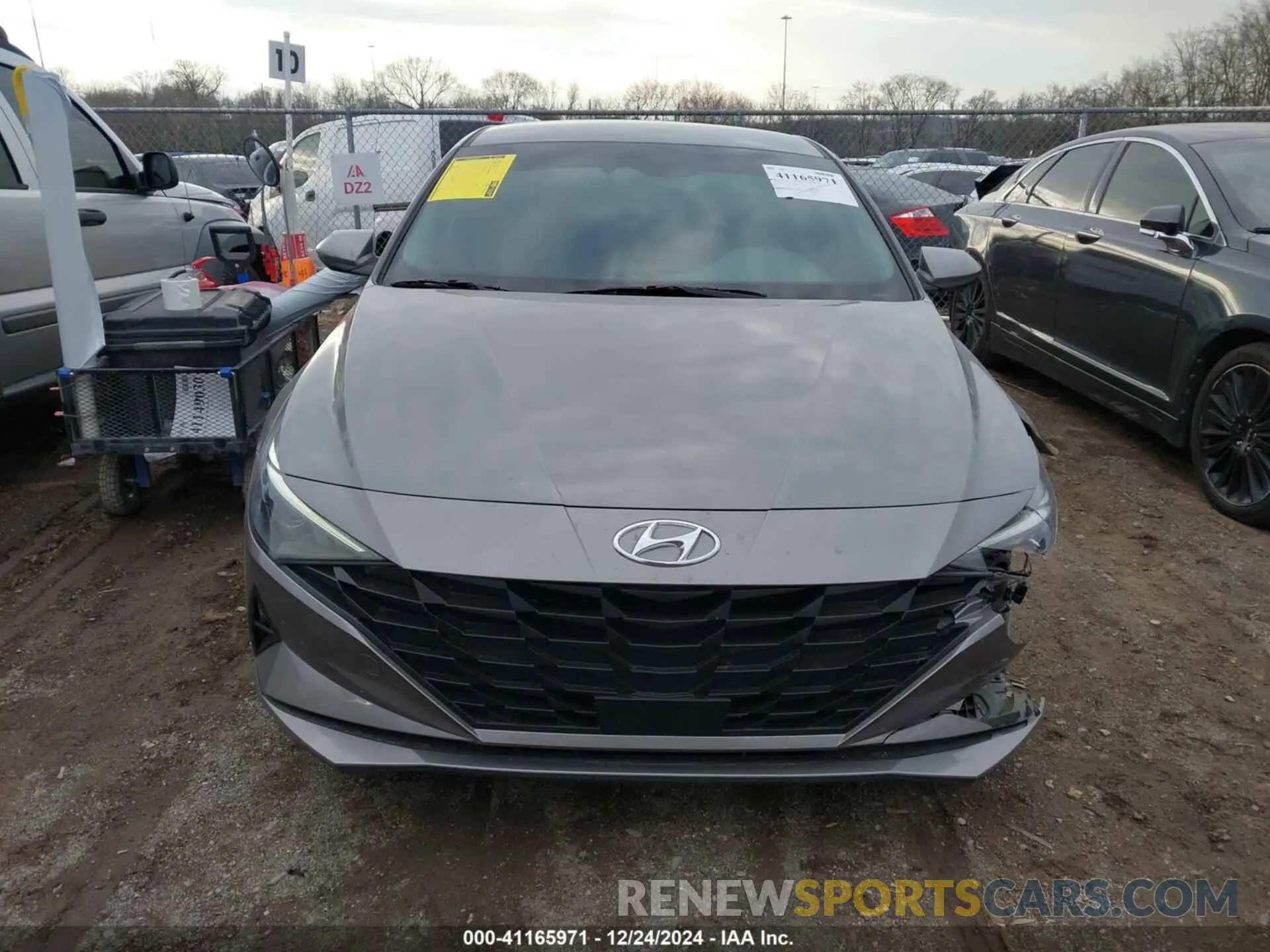 12 fotografías del automóvil dañado KMHLS4AG1PU550168 HYUNDAI ELANTRA 2023