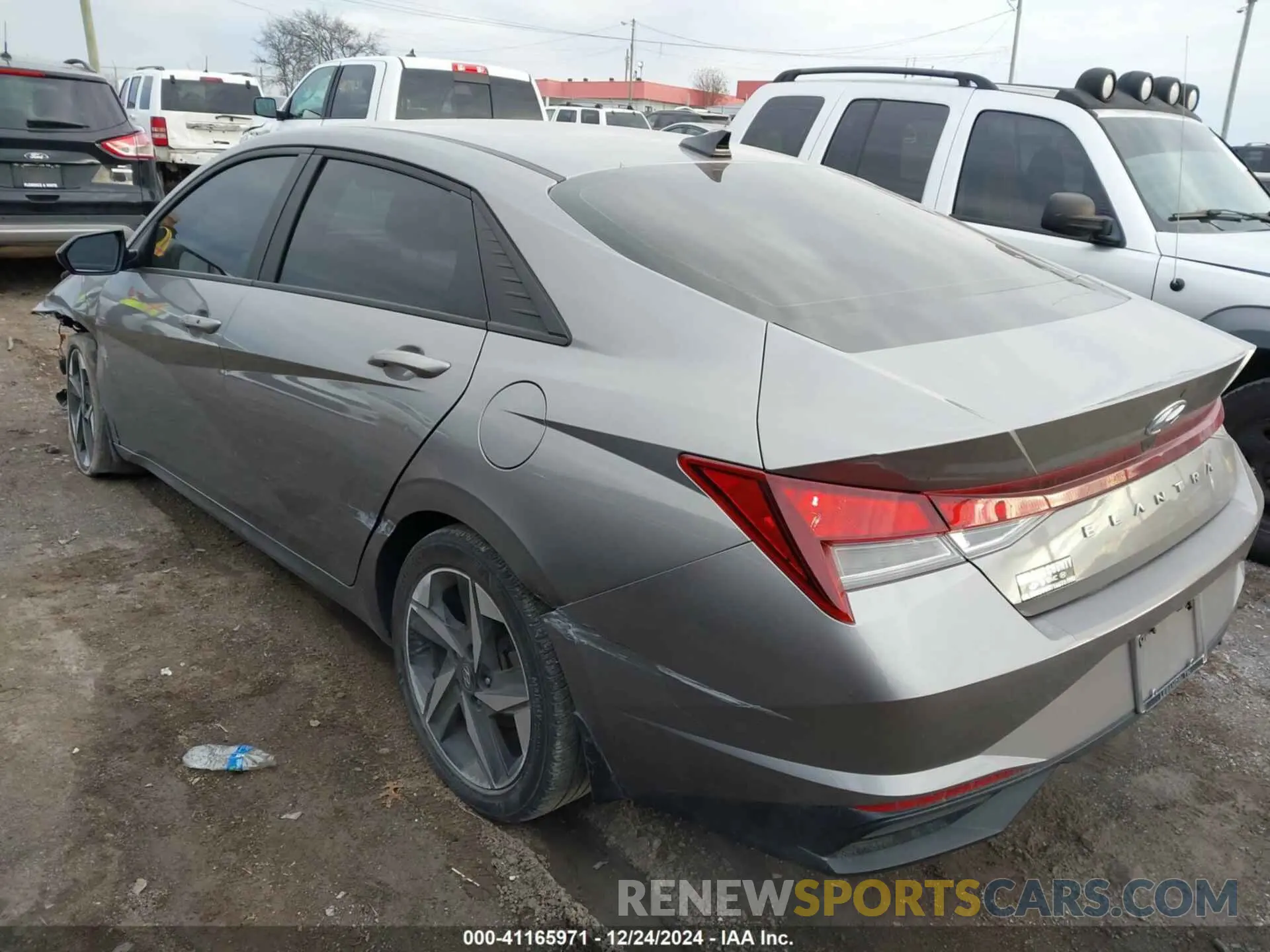 3 fotografías del automóvil dañado KMHLS4AG1PU550168 HYUNDAI ELANTRA 2023