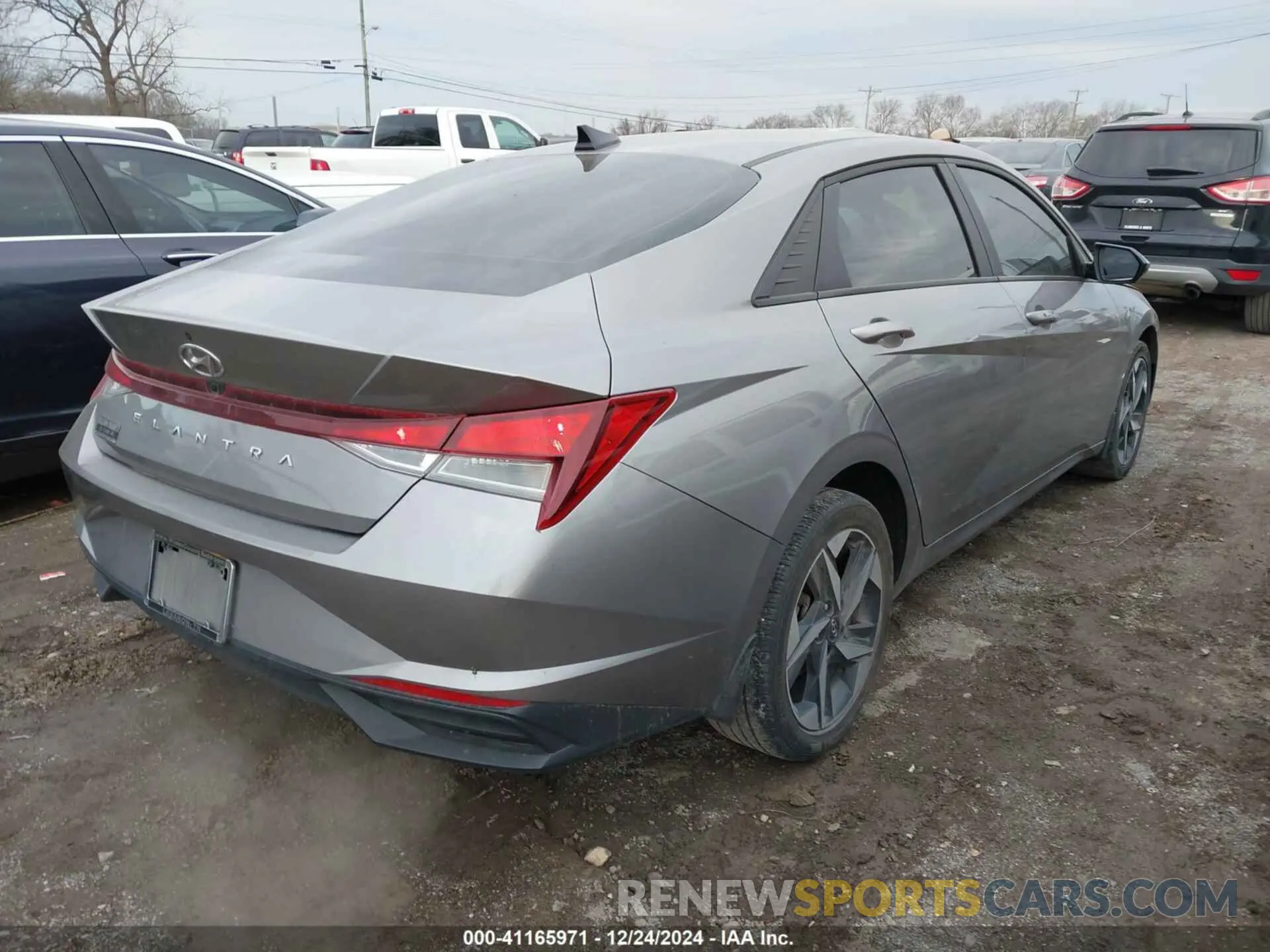 4 fotografías del automóvil dañado KMHLS4AG1PU550168 HYUNDAI ELANTRA 2023
