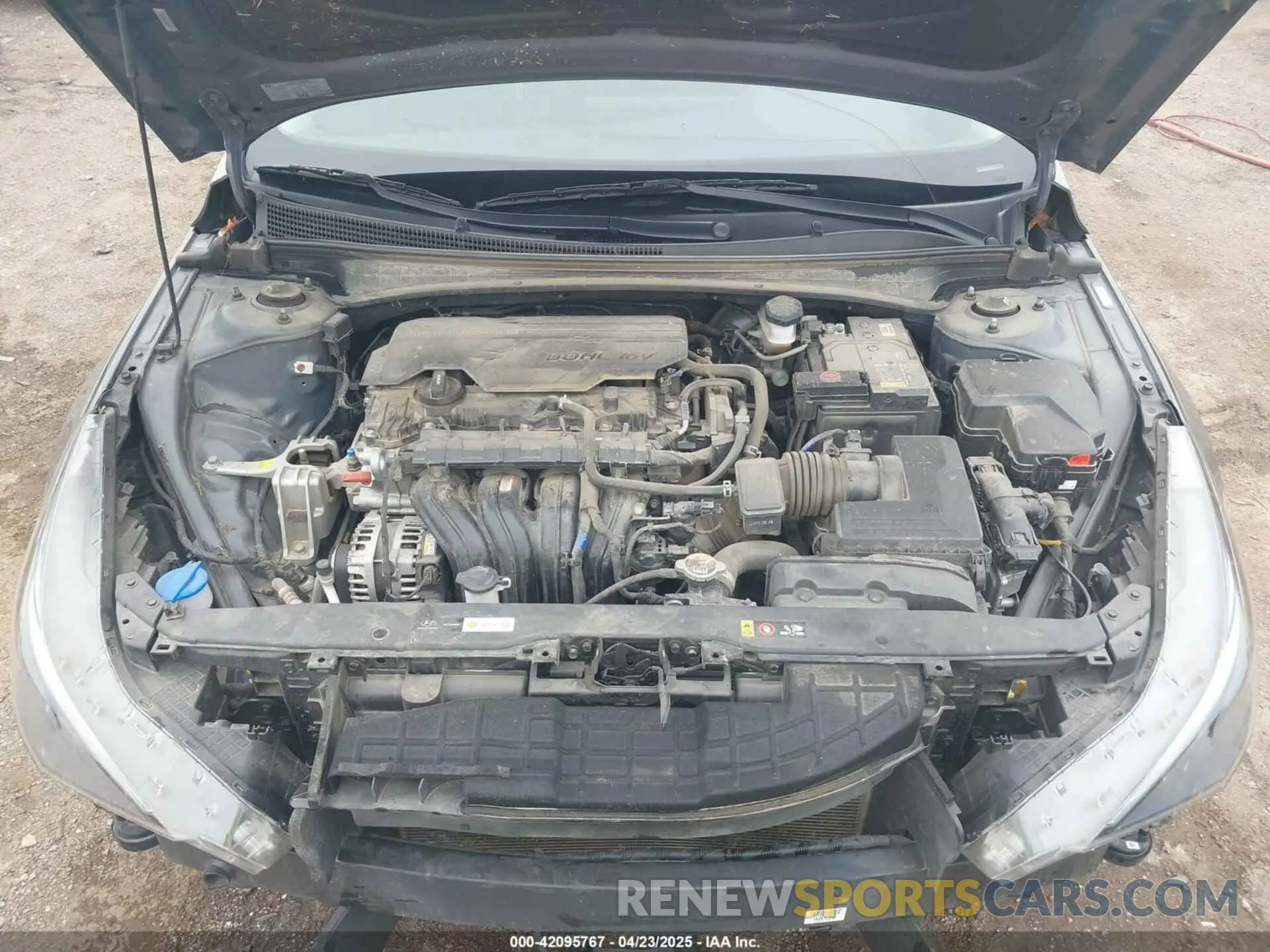 10 fotografías del automóvil dañado KMHLS4AG1PU560490 HYUNDAI ELANTRA 2023