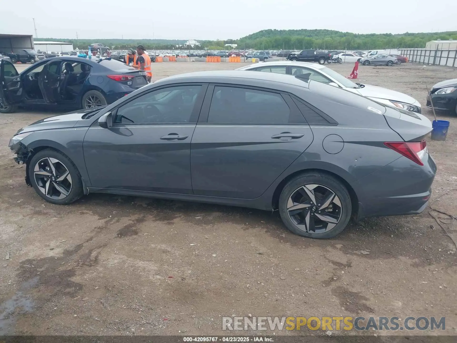 15 fotografías del automóvil dañado KMHLS4AG1PU560490 HYUNDAI ELANTRA 2023