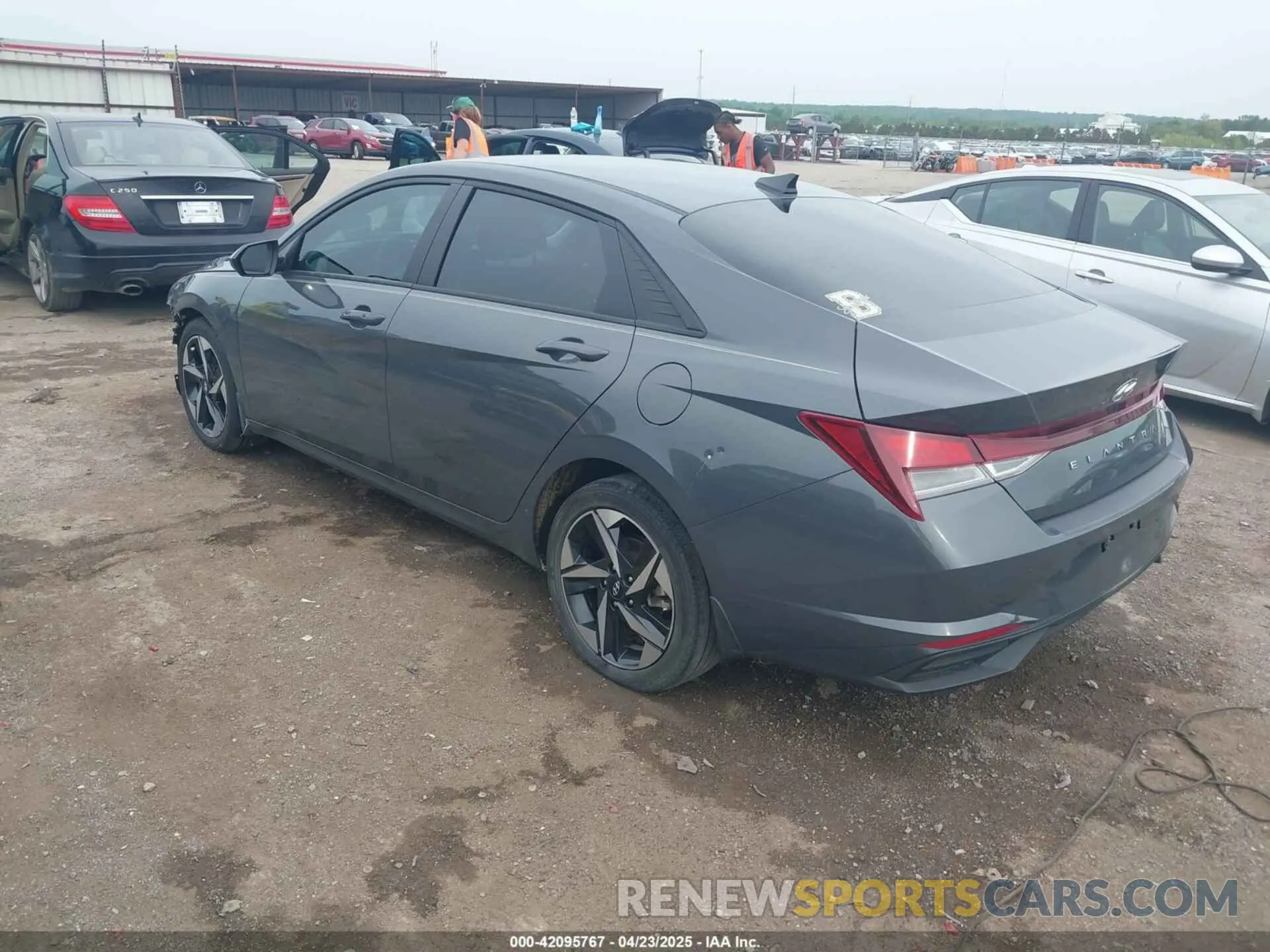 3 fotografías del automóvil dañado KMHLS4AG1PU560490 HYUNDAI ELANTRA 2023