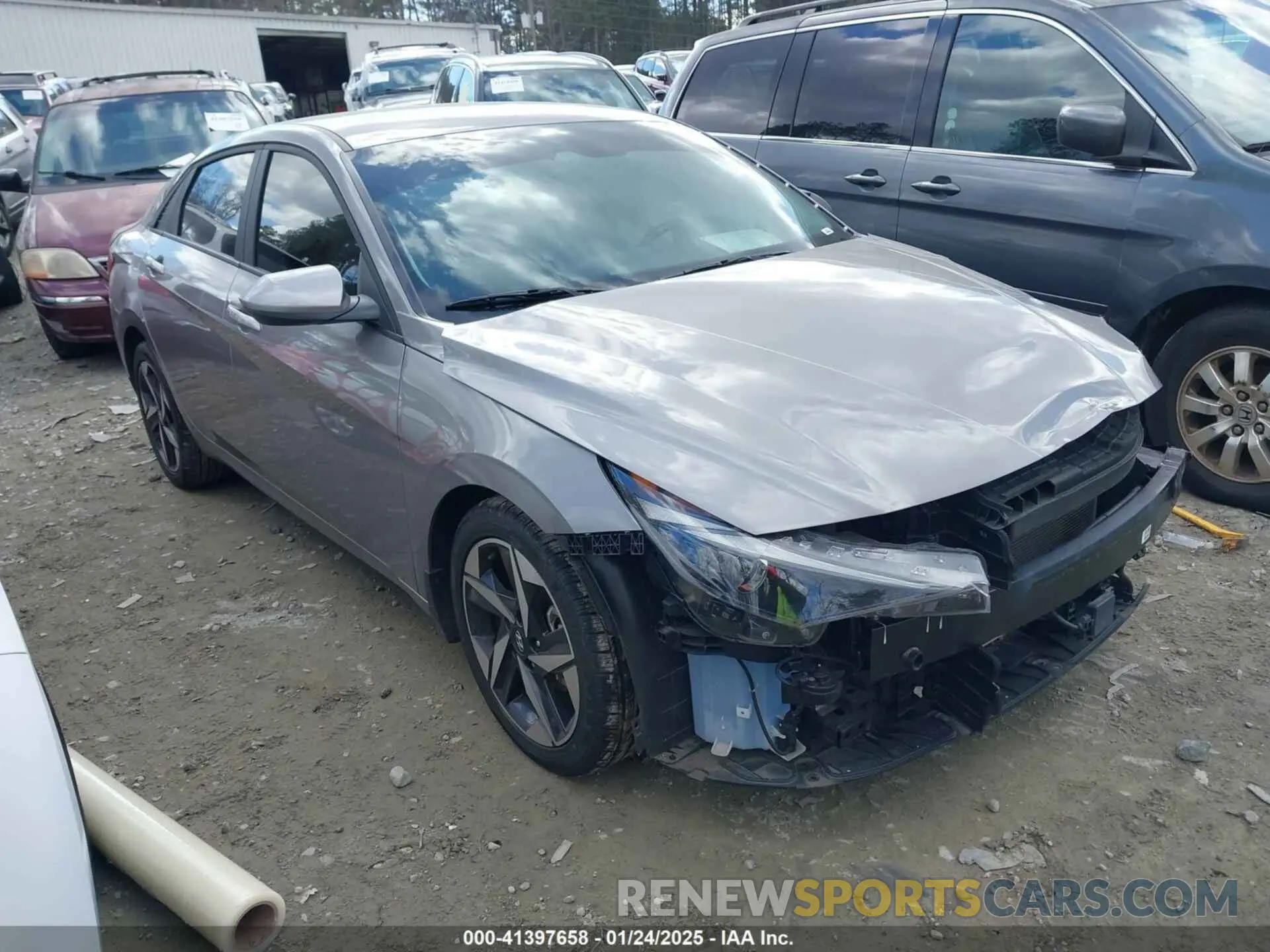 1 fotografías del automóvil dañado KMHLS4AG1PU568606 HYUNDAI ELANTRA 2023