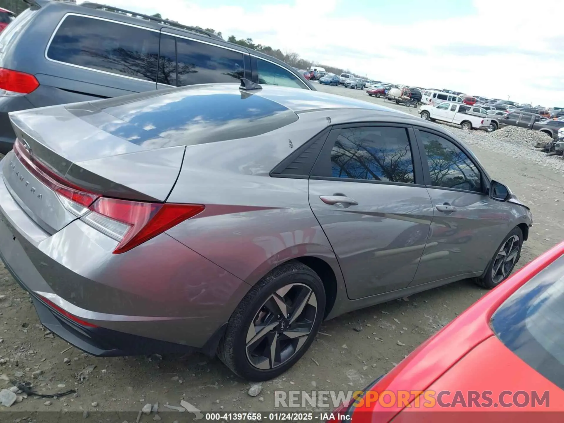 14 fotografías del automóvil dañado KMHLS4AG1PU568606 HYUNDAI ELANTRA 2023