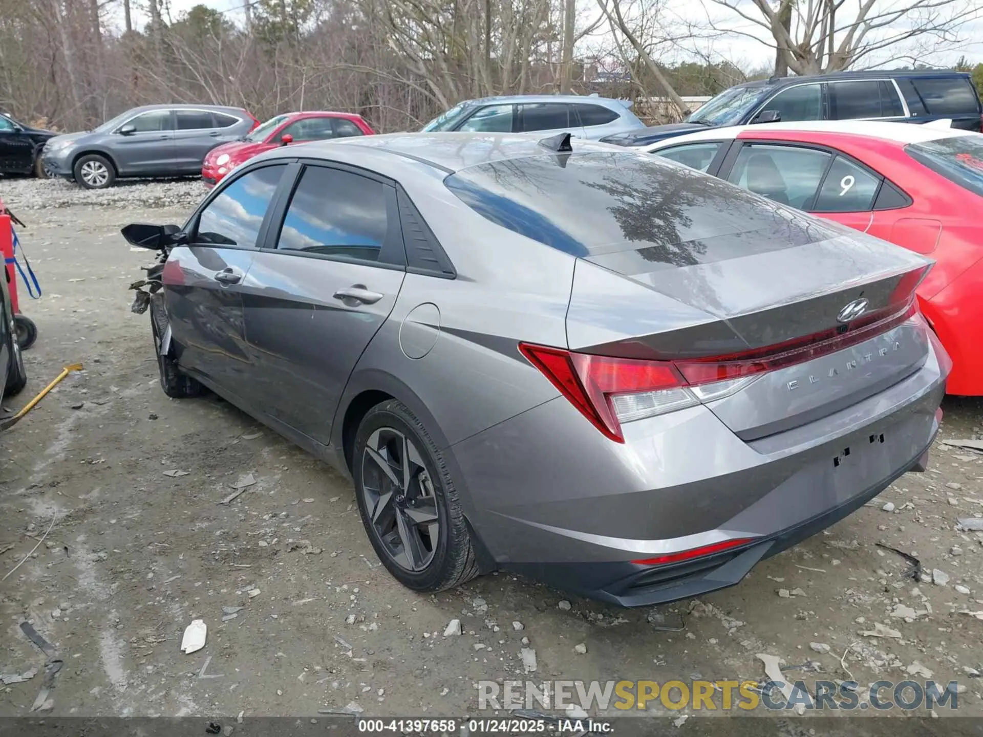 3 fotografías del automóvil dañado KMHLS4AG1PU568606 HYUNDAI ELANTRA 2023
