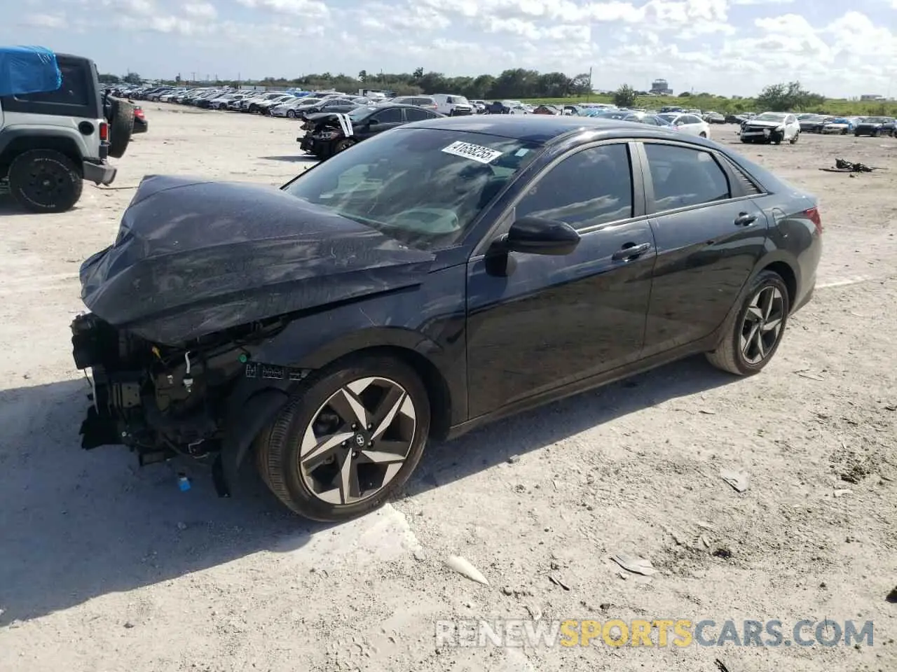 1 fotografías del automóvil dañado KMHLS4AG1PU610806 HYUNDAI ELANTRA 2023