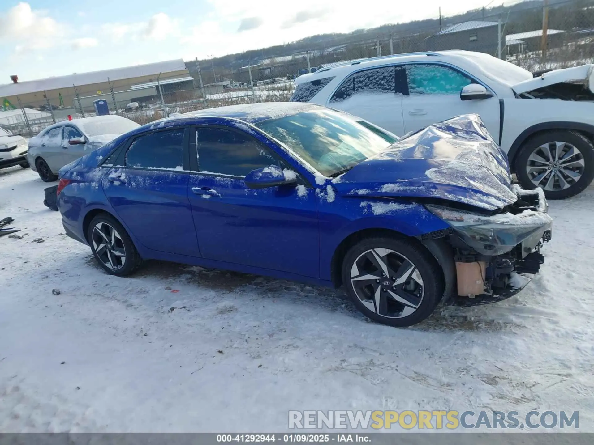 14 fotografías del automóvil dañado KMHLS4AG2PU429987 HYUNDAI ELANTRA 2023