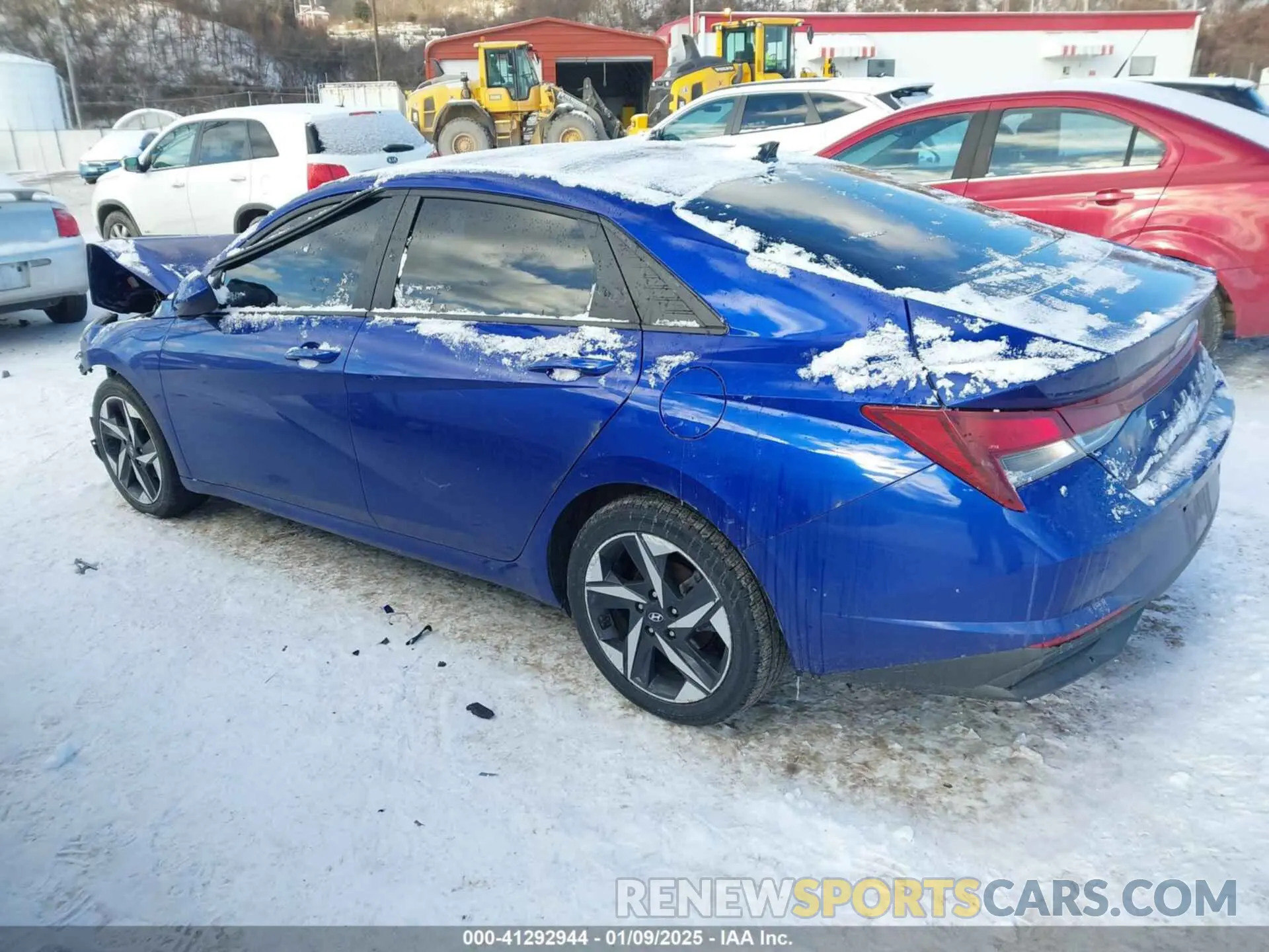 3 fotografías del automóvil dañado KMHLS4AG2PU429987 HYUNDAI ELANTRA 2023