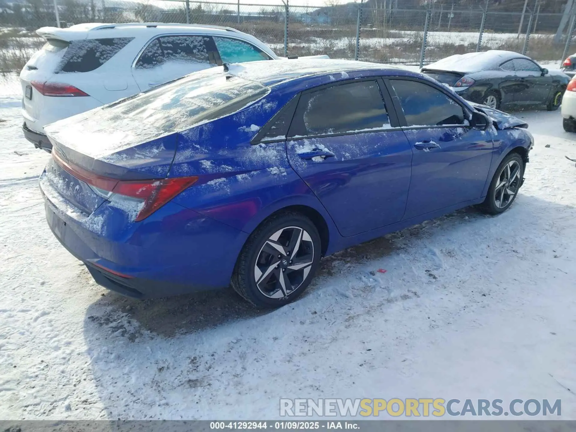 4 fotografías del automóvil dañado KMHLS4AG2PU429987 HYUNDAI ELANTRA 2023