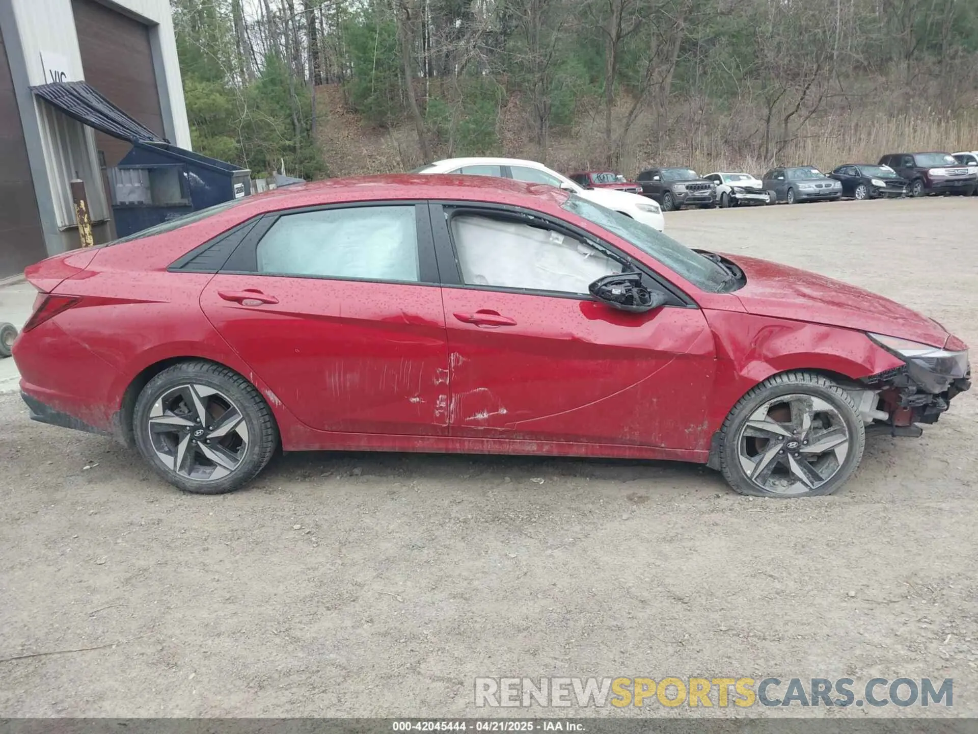 13 fotografías del automóvil dañado KMHLS4AG2PU443629 HYUNDAI ELANTRA 2023