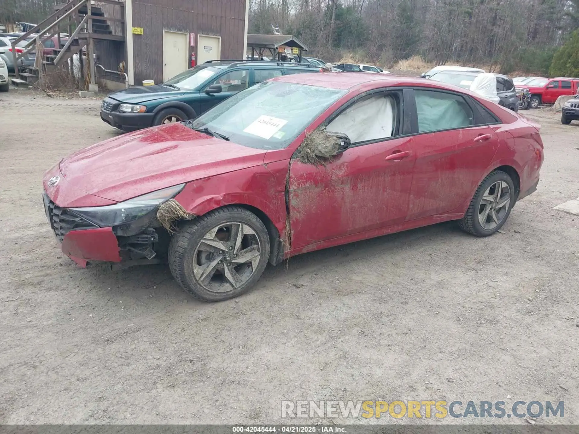 2 fotografías del automóvil dañado KMHLS4AG2PU443629 HYUNDAI ELANTRA 2023