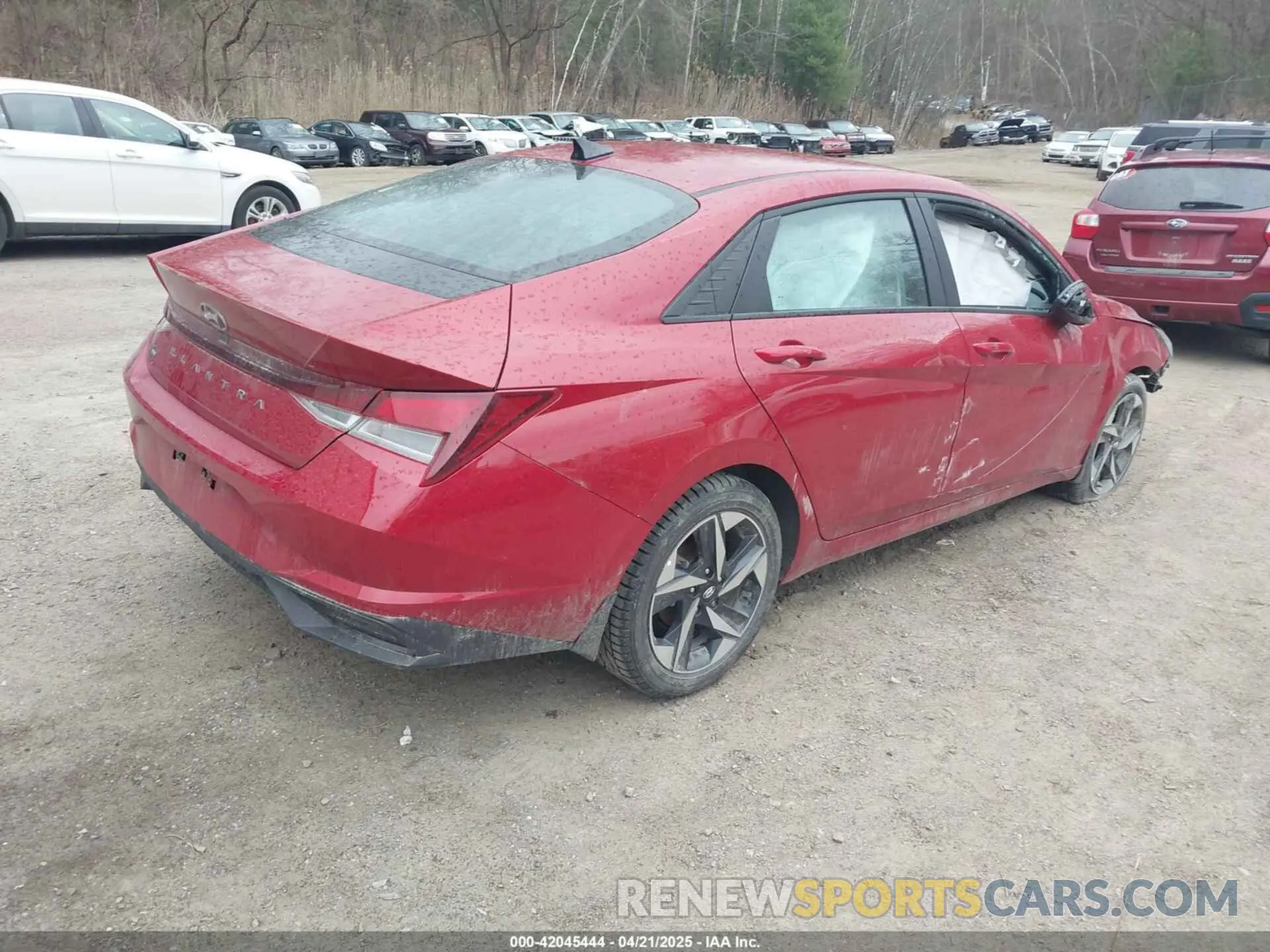 4 fotografías del automóvil dañado KMHLS4AG2PU443629 HYUNDAI ELANTRA 2023