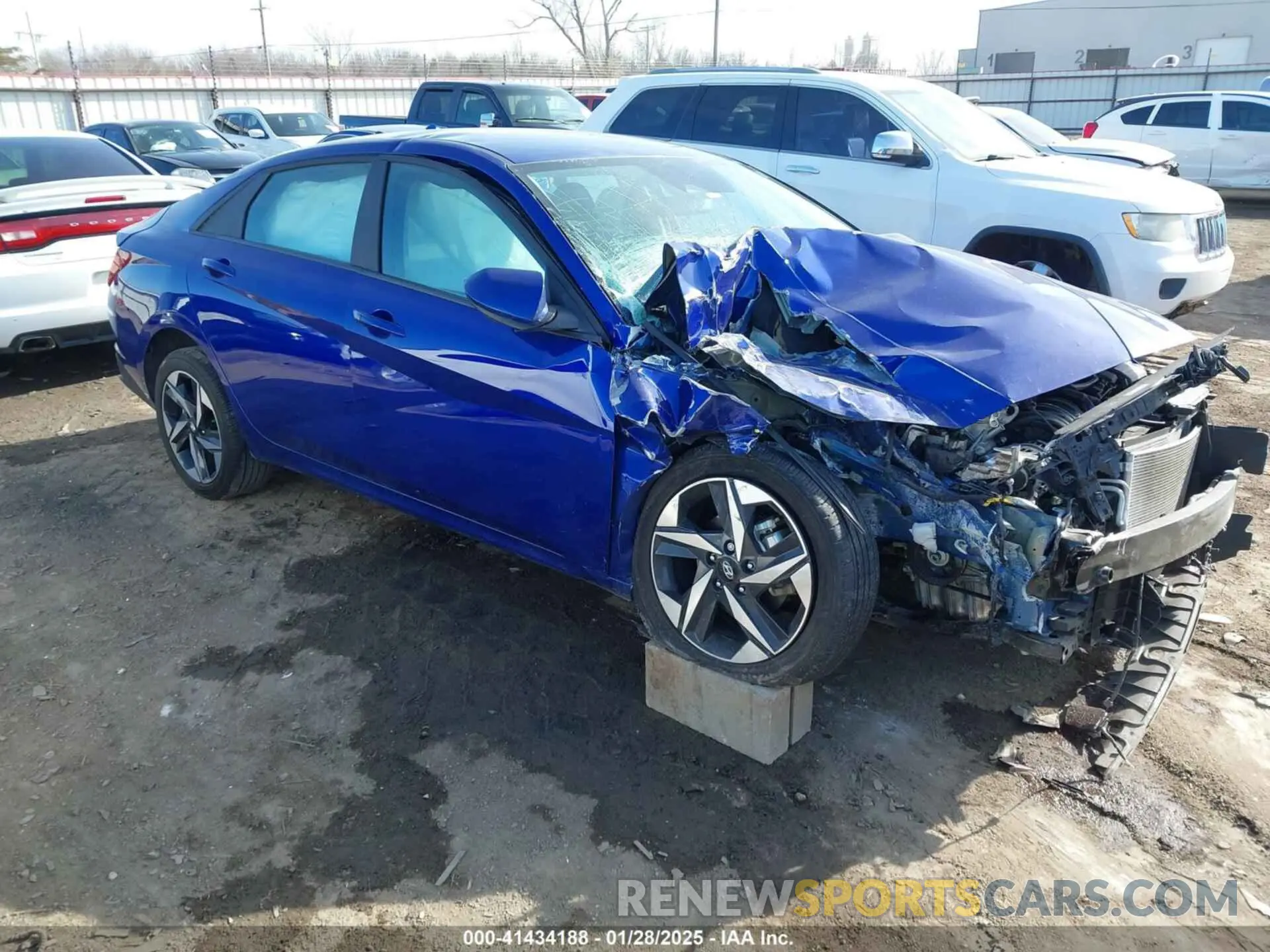 1 fotografías del automóvil dañado KMHLS4AG2PU477344 HYUNDAI ELANTRA 2023