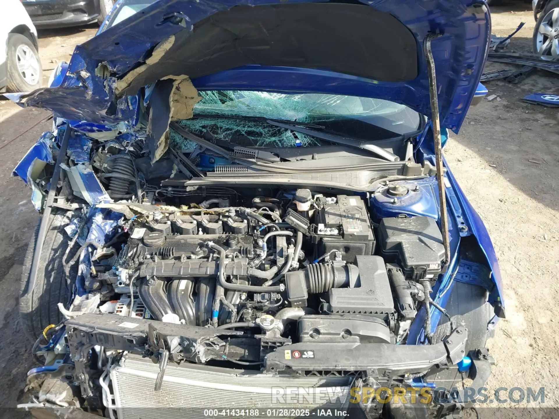 10 fotografías del automóvil dañado KMHLS4AG2PU477344 HYUNDAI ELANTRA 2023