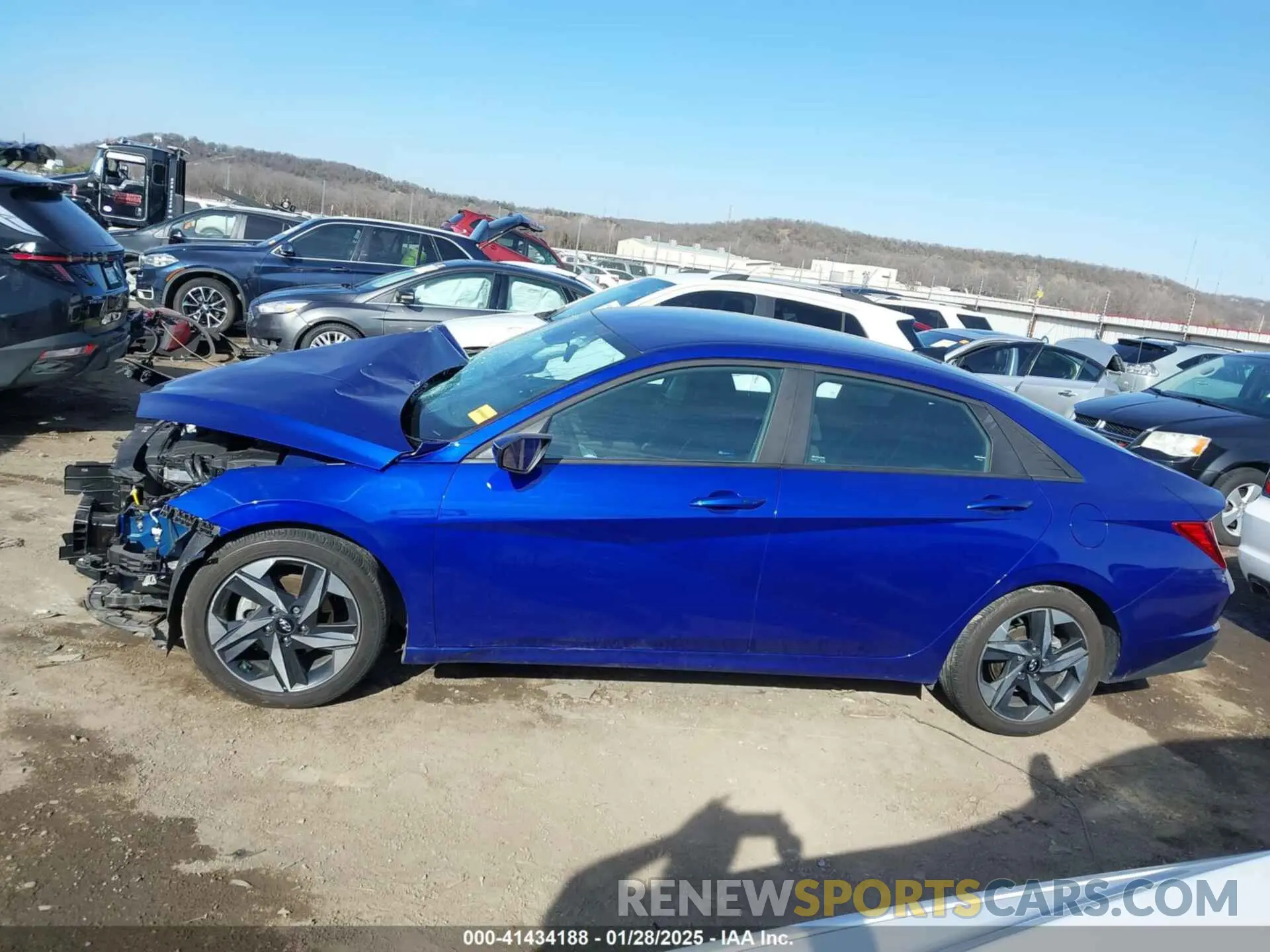15 fotografías del automóvil dañado KMHLS4AG2PU477344 HYUNDAI ELANTRA 2023
