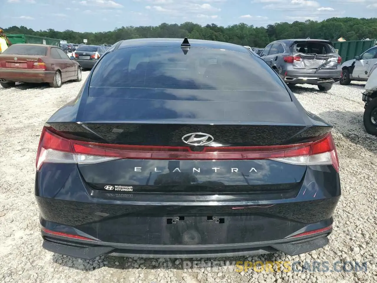 6 fotografías del automóvil dañado KMHLS4AG2PU524937 HYUNDAI ELANTRA 2023