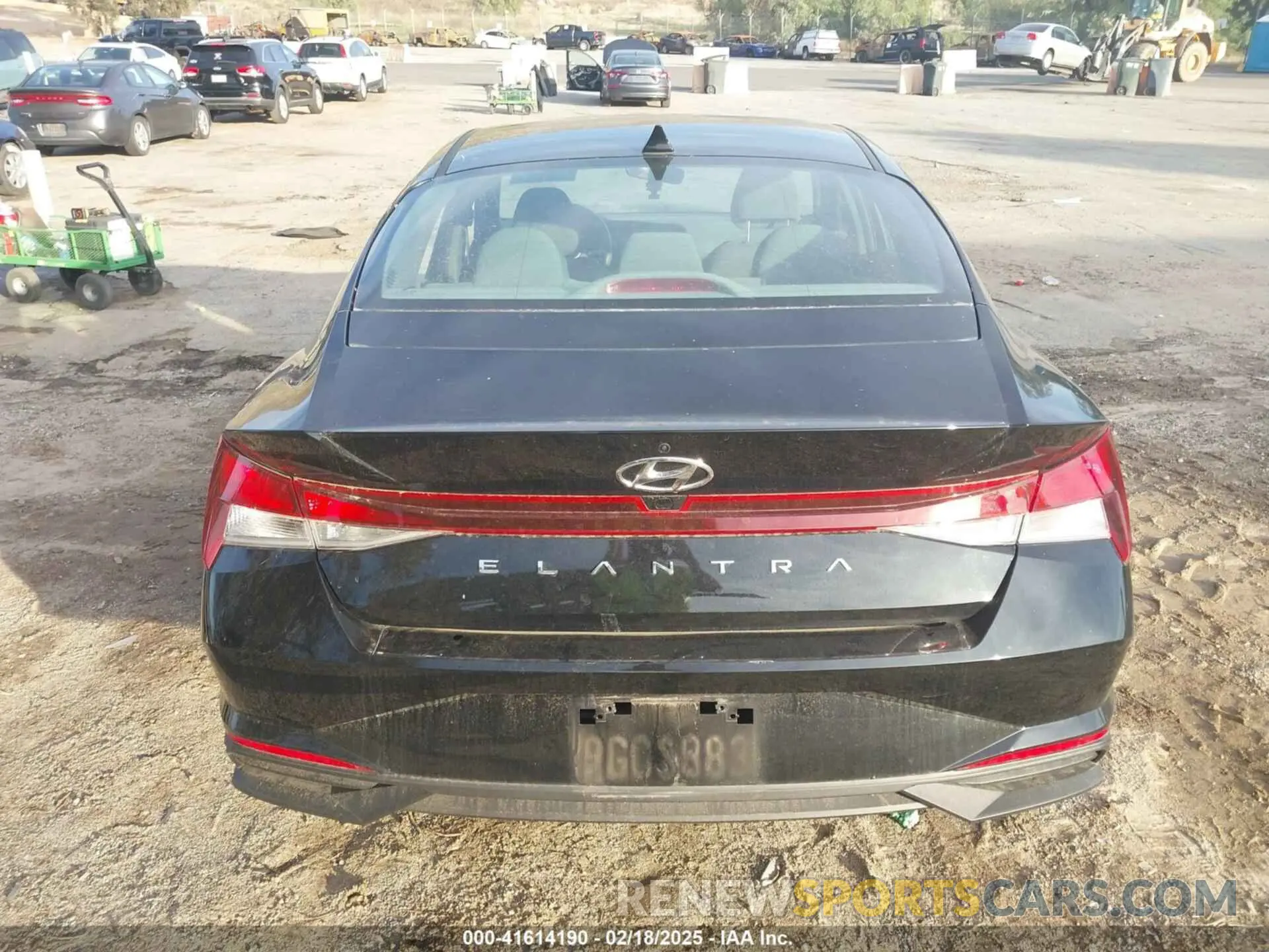 17 fotografías del automóvil dañado KMHLS4AG2PU544539 HYUNDAI ELANTRA 2023