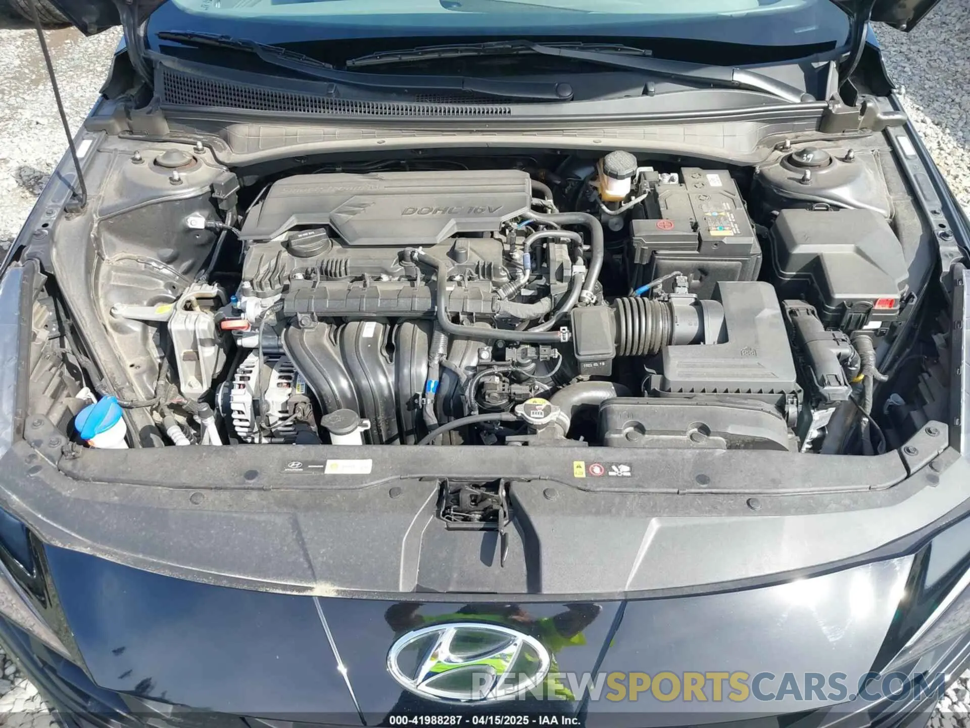 10 fotografías del automóvil dañado KMHLS4AG2PU556335 HYUNDAI ELANTRA 2023
