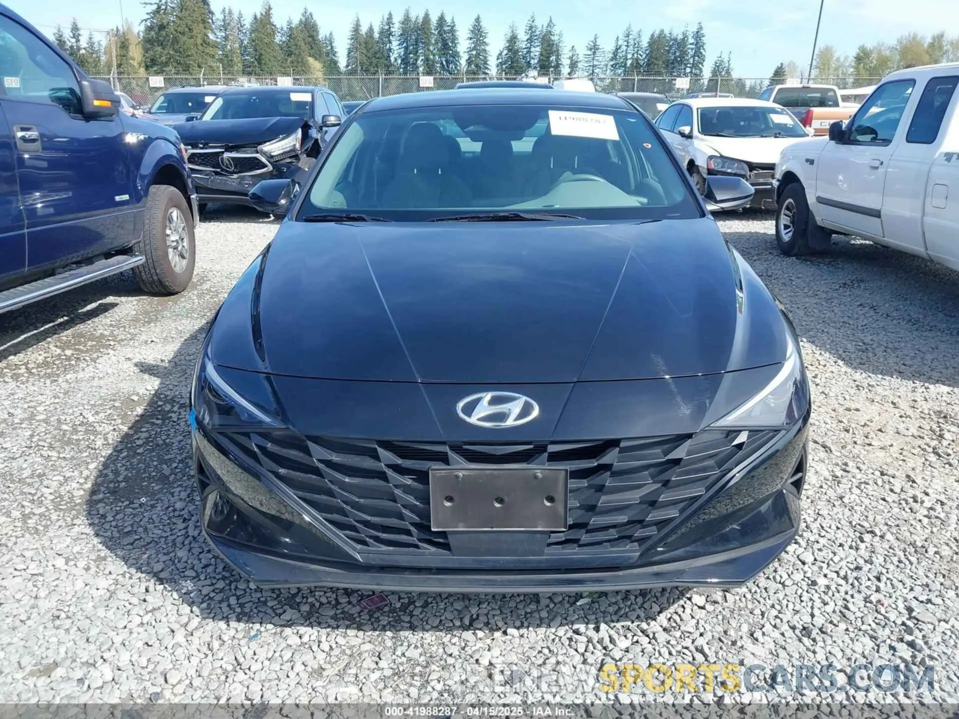 12 fotografías del automóvil dañado KMHLS4AG2PU556335 HYUNDAI ELANTRA 2023