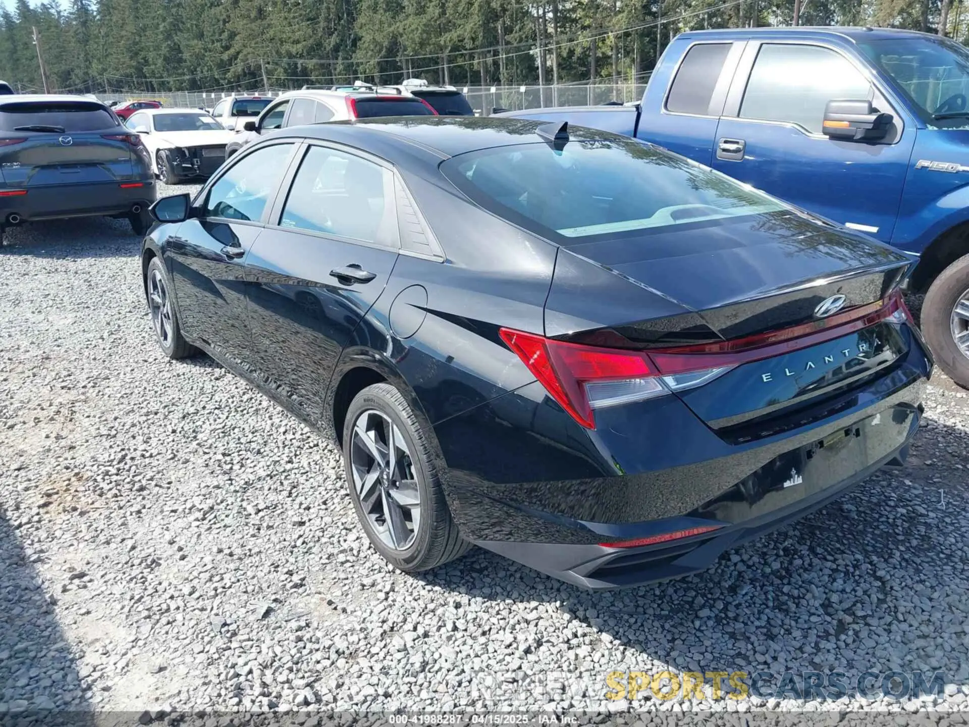 3 fotografías del automóvil dañado KMHLS4AG2PU556335 HYUNDAI ELANTRA 2023