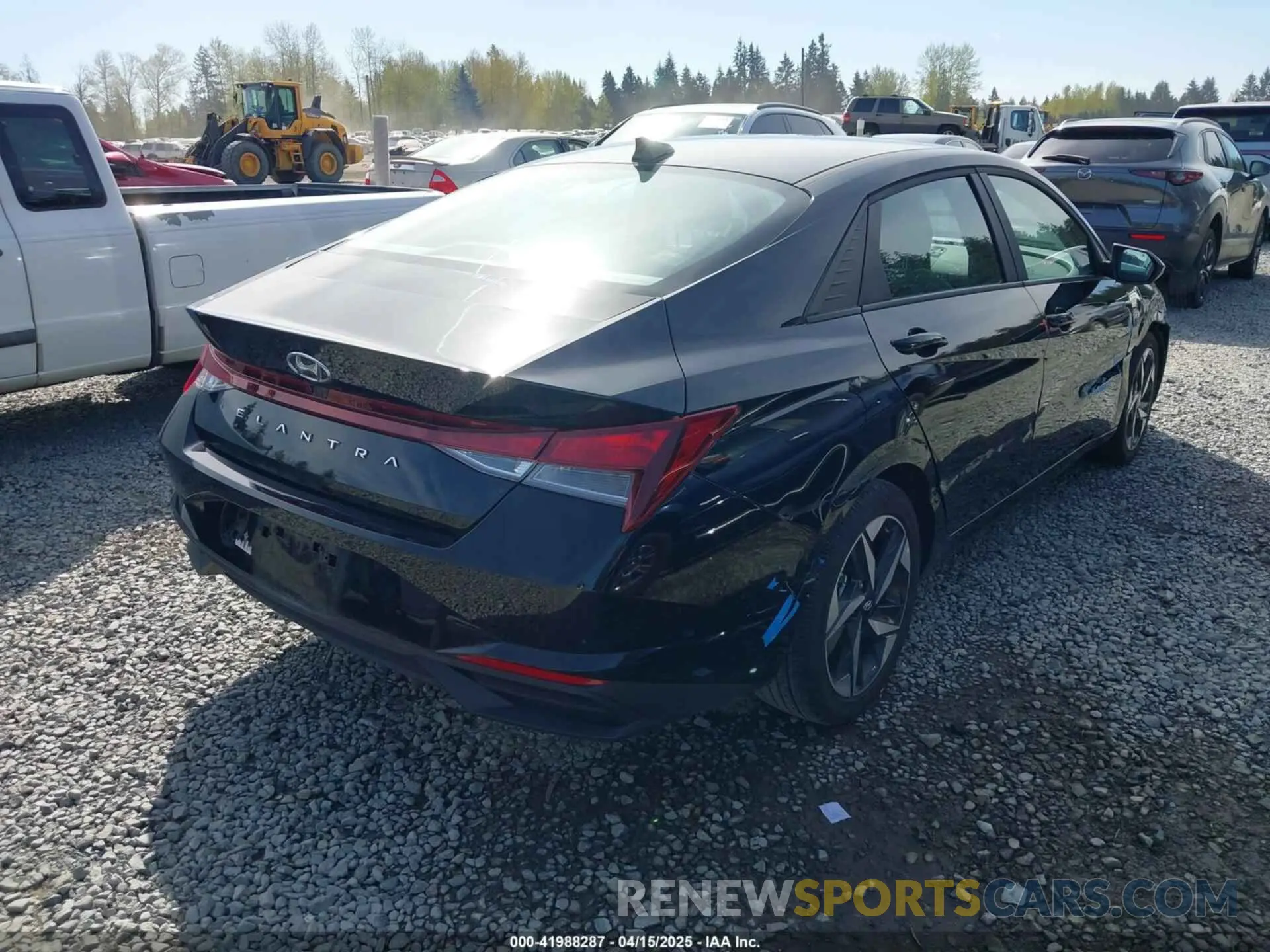 4 fotografías del automóvil dañado KMHLS4AG2PU556335 HYUNDAI ELANTRA 2023