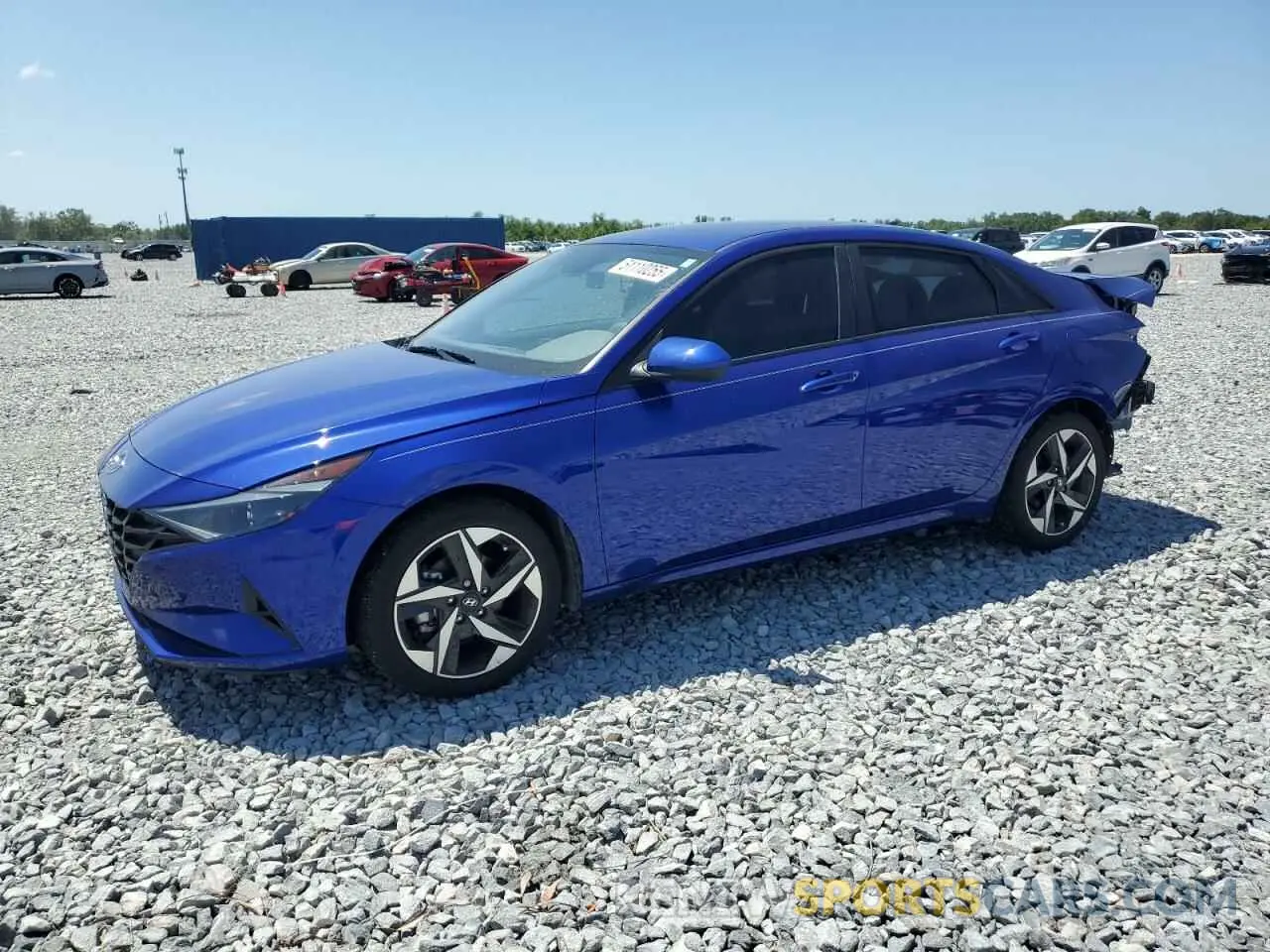 1 fotografías del automóvil dañado KMHLS4AG2PU602567 HYUNDAI ELANTRA 2023