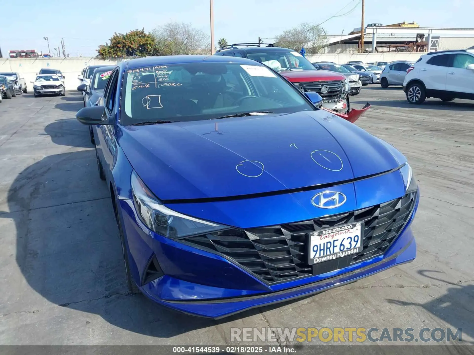 13 fotografías del automóvil dañado KMHLS4AG2PU603511 HYUNDAI ELANTRA 2023