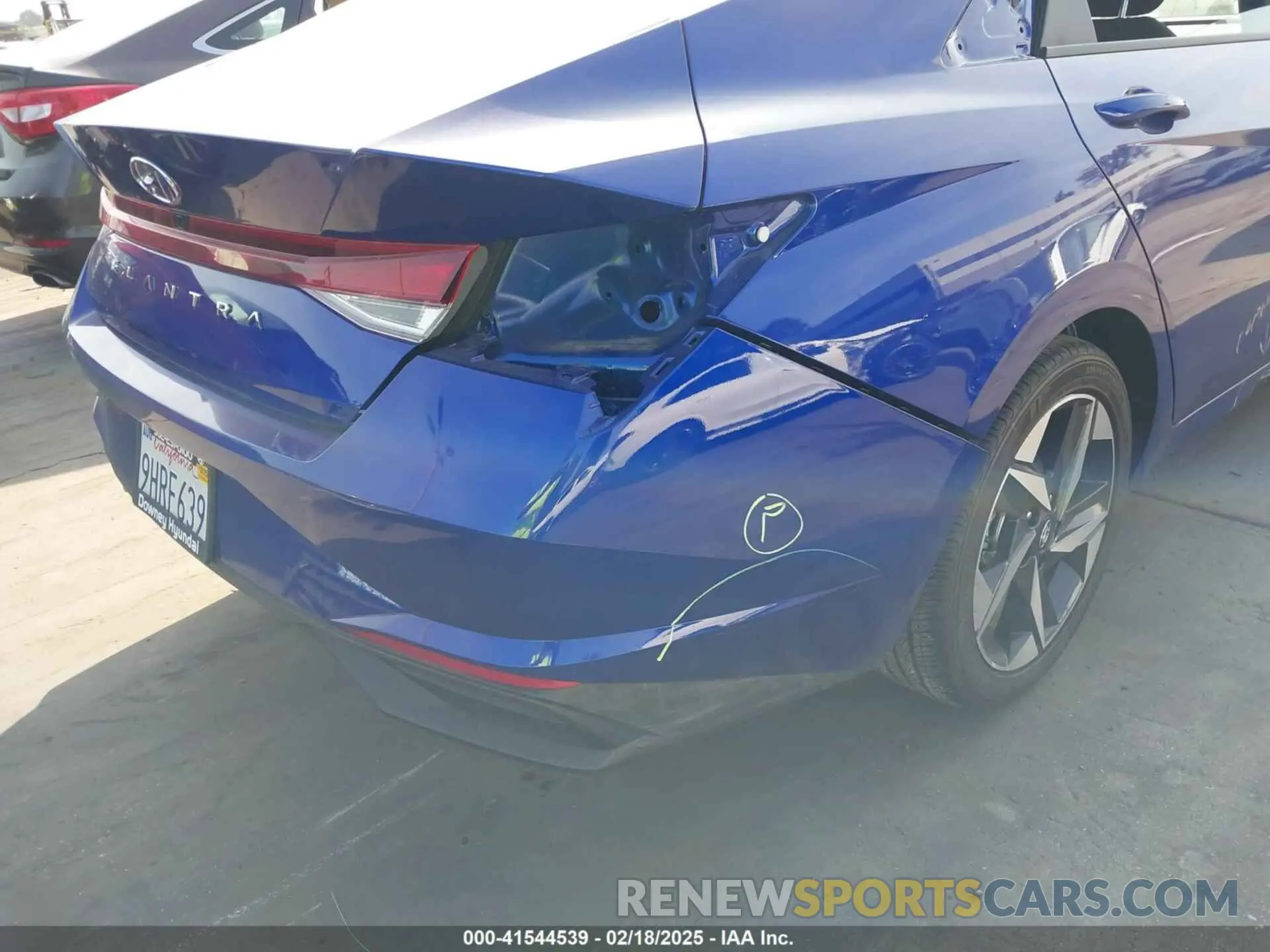 18 fotografías del automóvil dañado KMHLS4AG2PU603511 HYUNDAI ELANTRA 2023