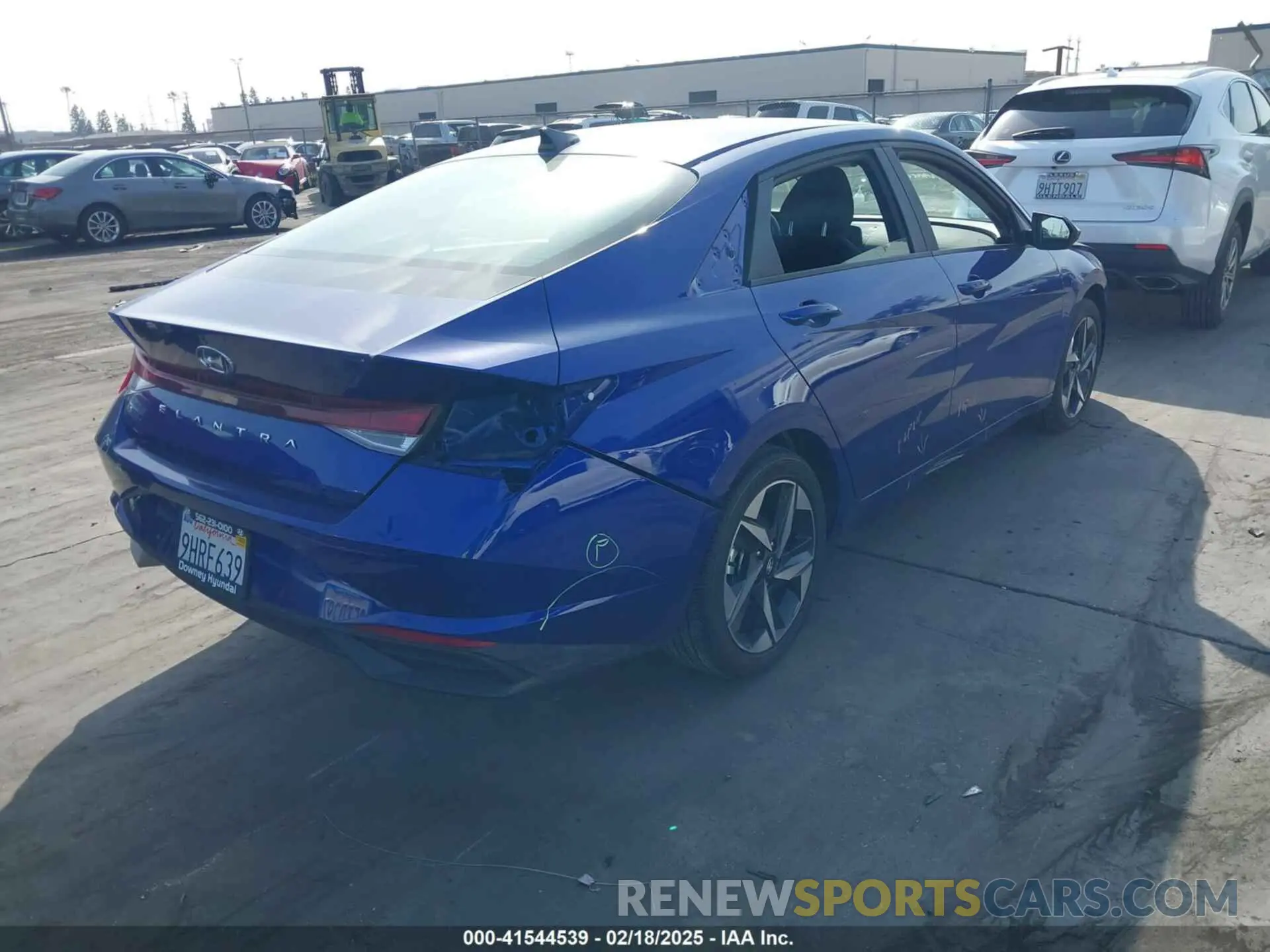 4 fotografías del automóvil dañado KMHLS4AG2PU603511 HYUNDAI ELANTRA 2023