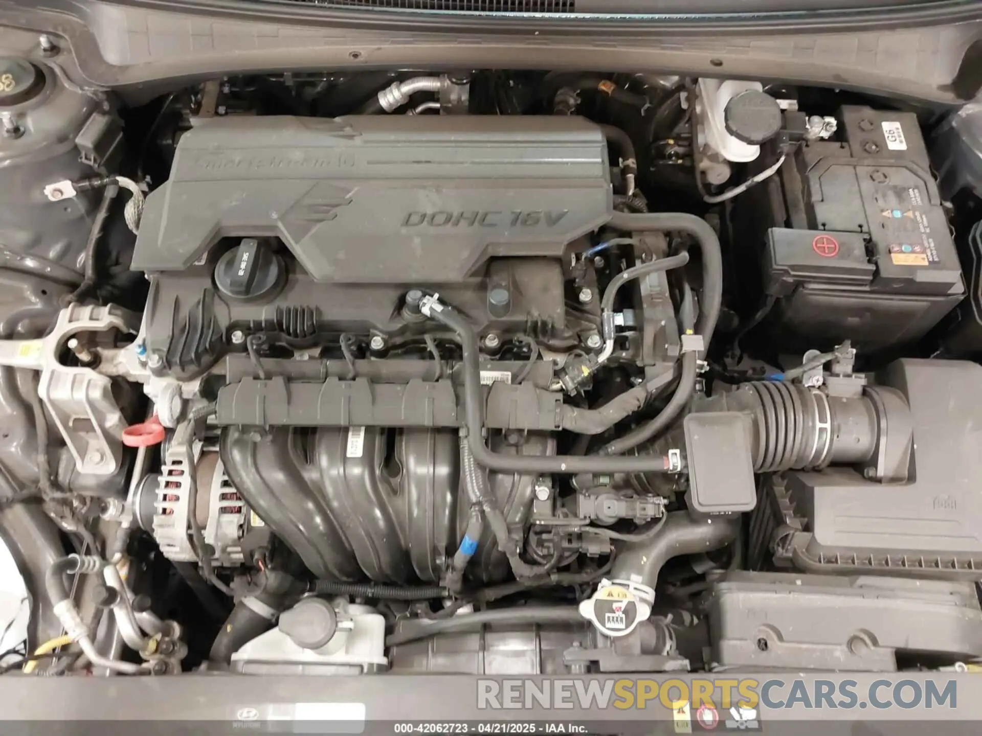 10 fotografías del automóvil dañado KMHLS4AG2PU616419 HYUNDAI ELANTRA 2023