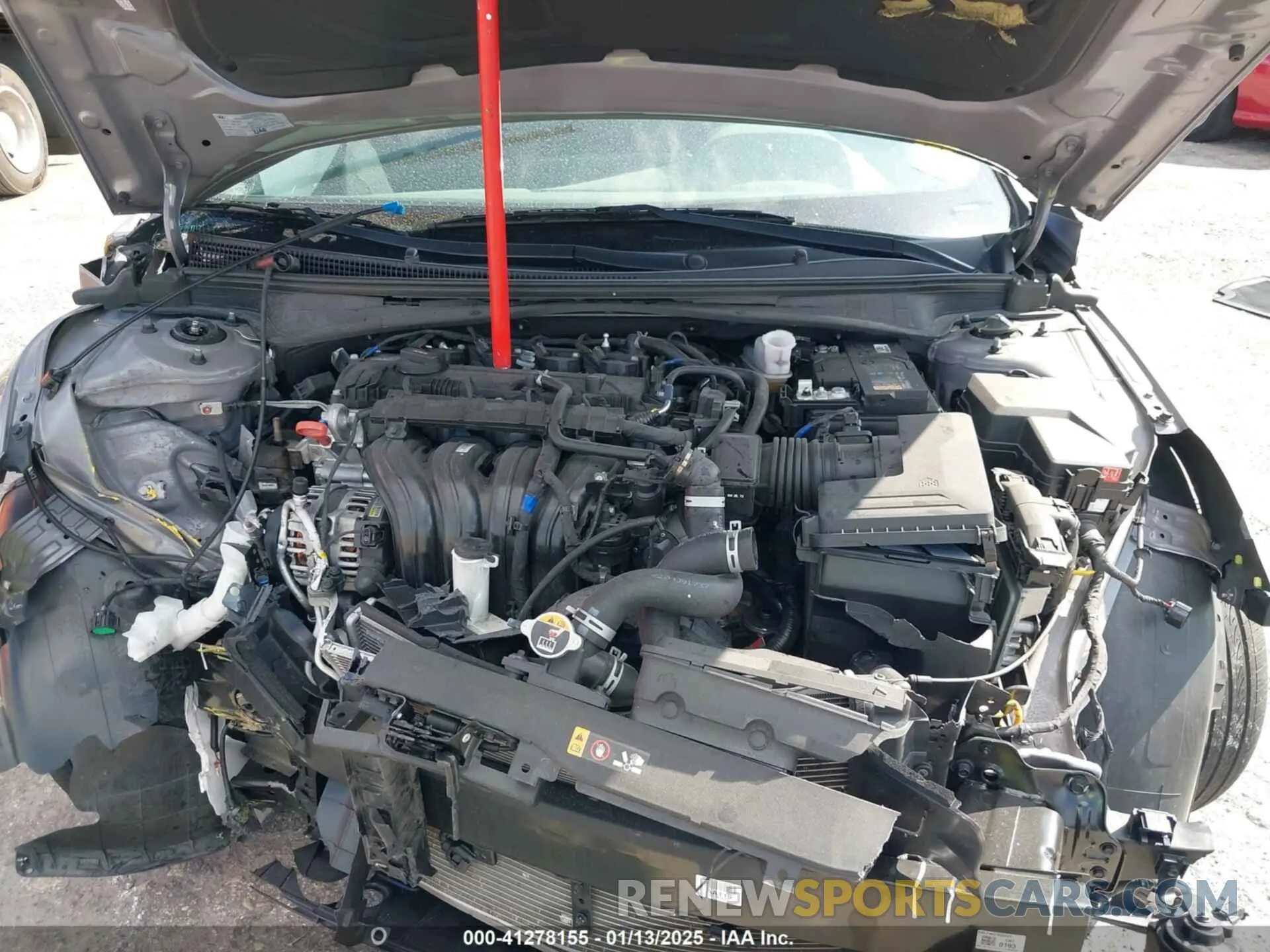 10 fotografías del automóvil dañado KMHLS4AG3PU421669 HYUNDAI ELANTRA 2023