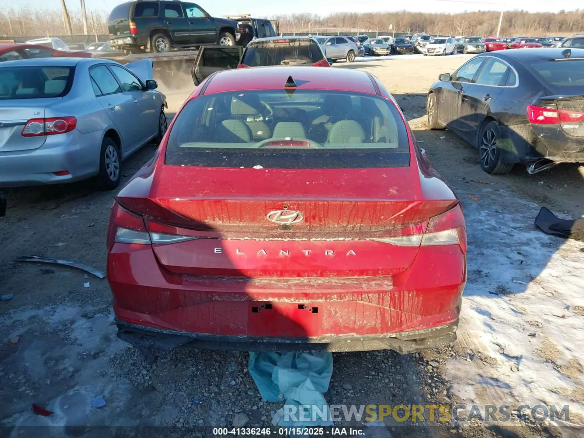 16 fotografías del automóvil dañado KMHLS4AG3PU450699 HYUNDAI ELANTRA 2023