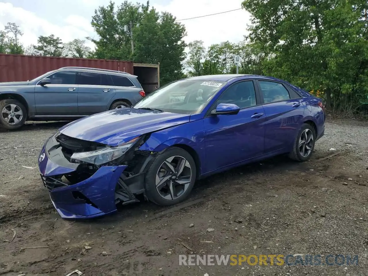 1 fotografías del automóvil dañado KMHLS4AG3PU473092 HYUNDAI ELANTRA 2023