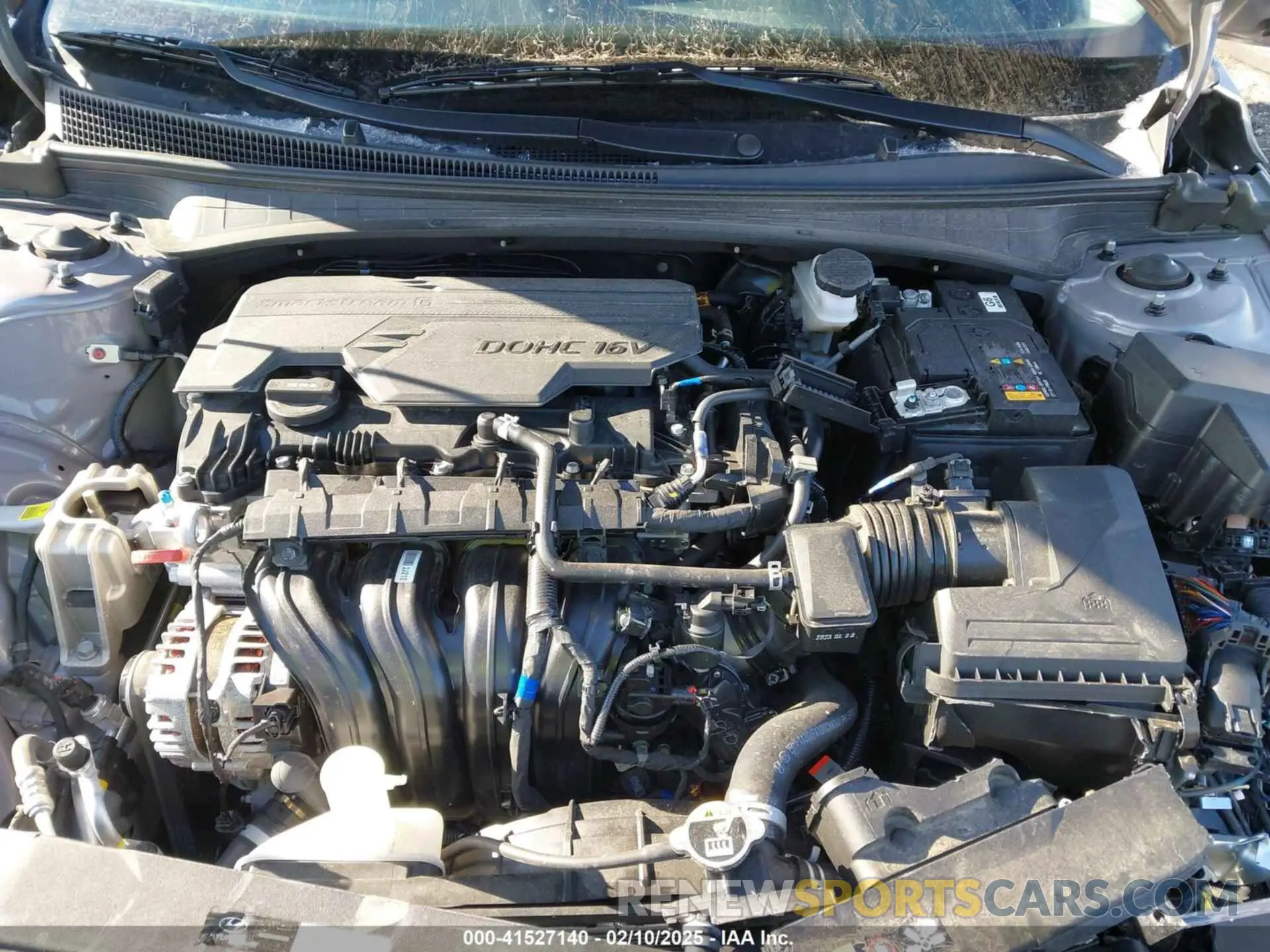 10 fotografías del automóvil dañado KMHLS4AG3PU548390 HYUNDAI ELANTRA 2023
