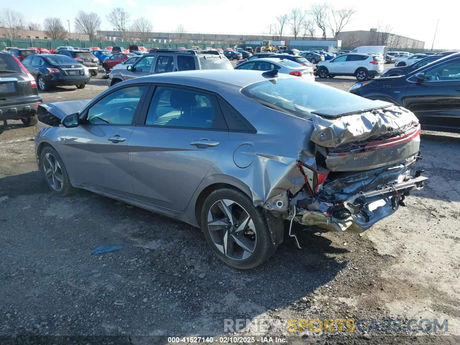 3 fotografías del automóvil dañado KMHLS4AG3PU548390 HYUNDAI ELANTRA 2023