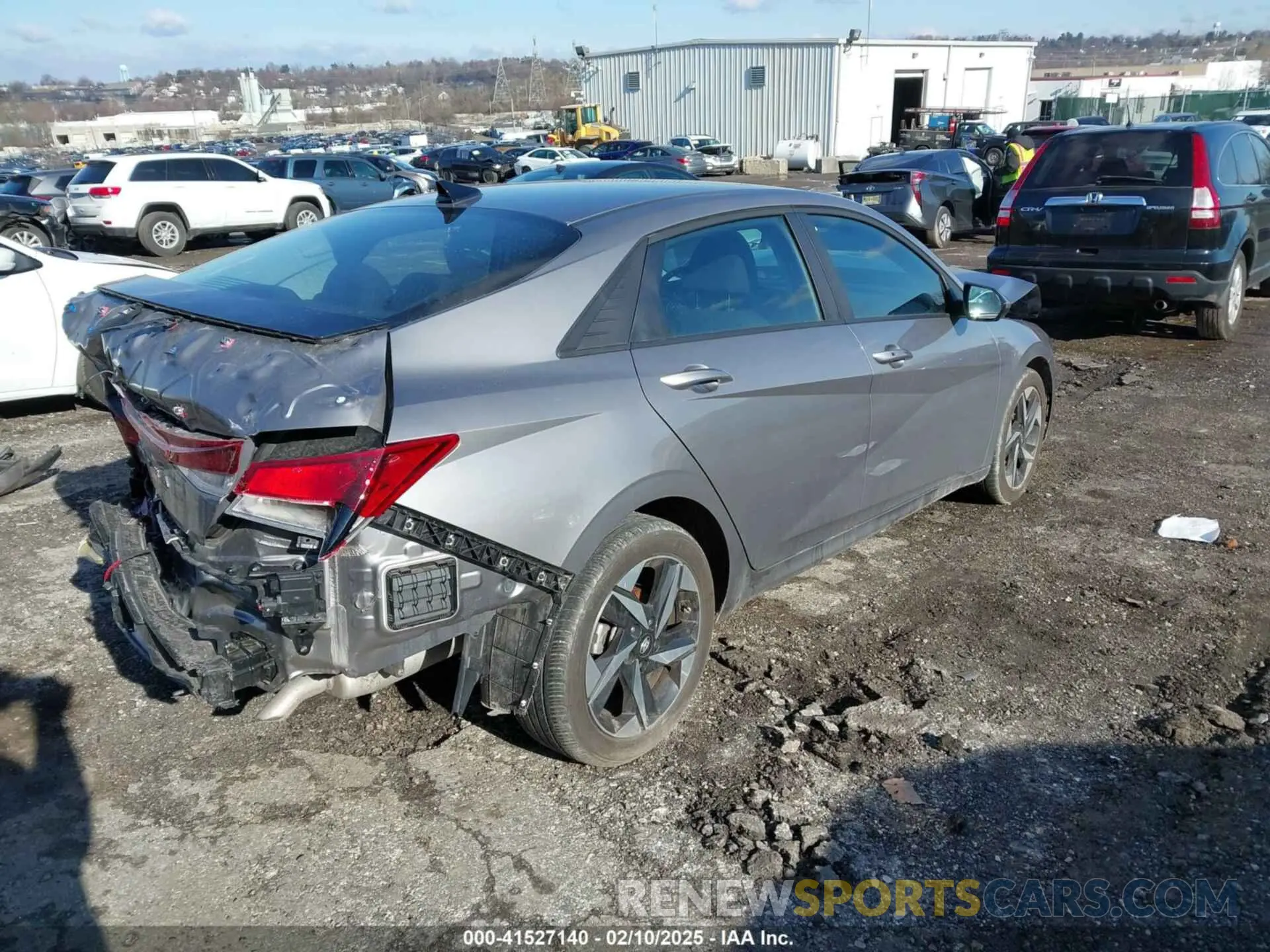 4 fotografías del automóvil dañado KMHLS4AG3PU548390 HYUNDAI ELANTRA 2023