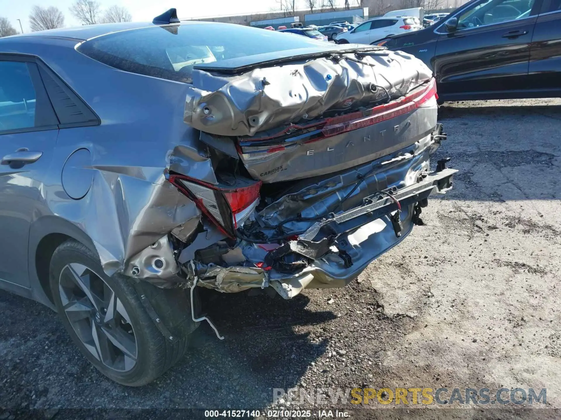 6 fotografías del automóvil dañado KMHLS4AG3PU548390 HYUNDAI ELANTRA 2023