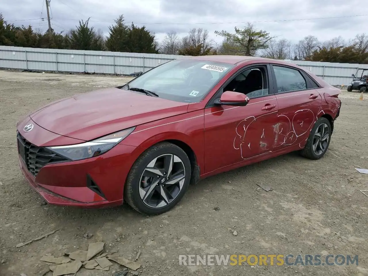 1 fotografías del automóvil dañado KMHLS4AG3PU565514 HYUNDAI ELANTRA 2023