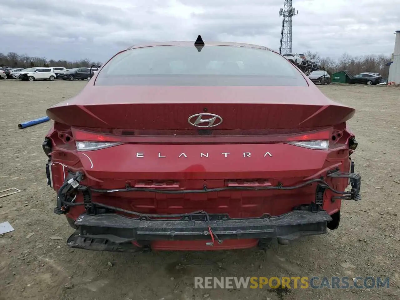 6 fotografías del automóvil dañado KMHLS4AG3PU565514 HYUNDAI ELANTRA 2023