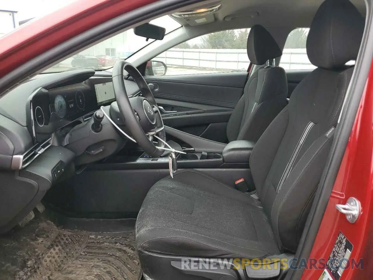 7 fotografías del automóvil dañado KMHLS4AG3PU565514 HYUNDAI ELANTRA 2023