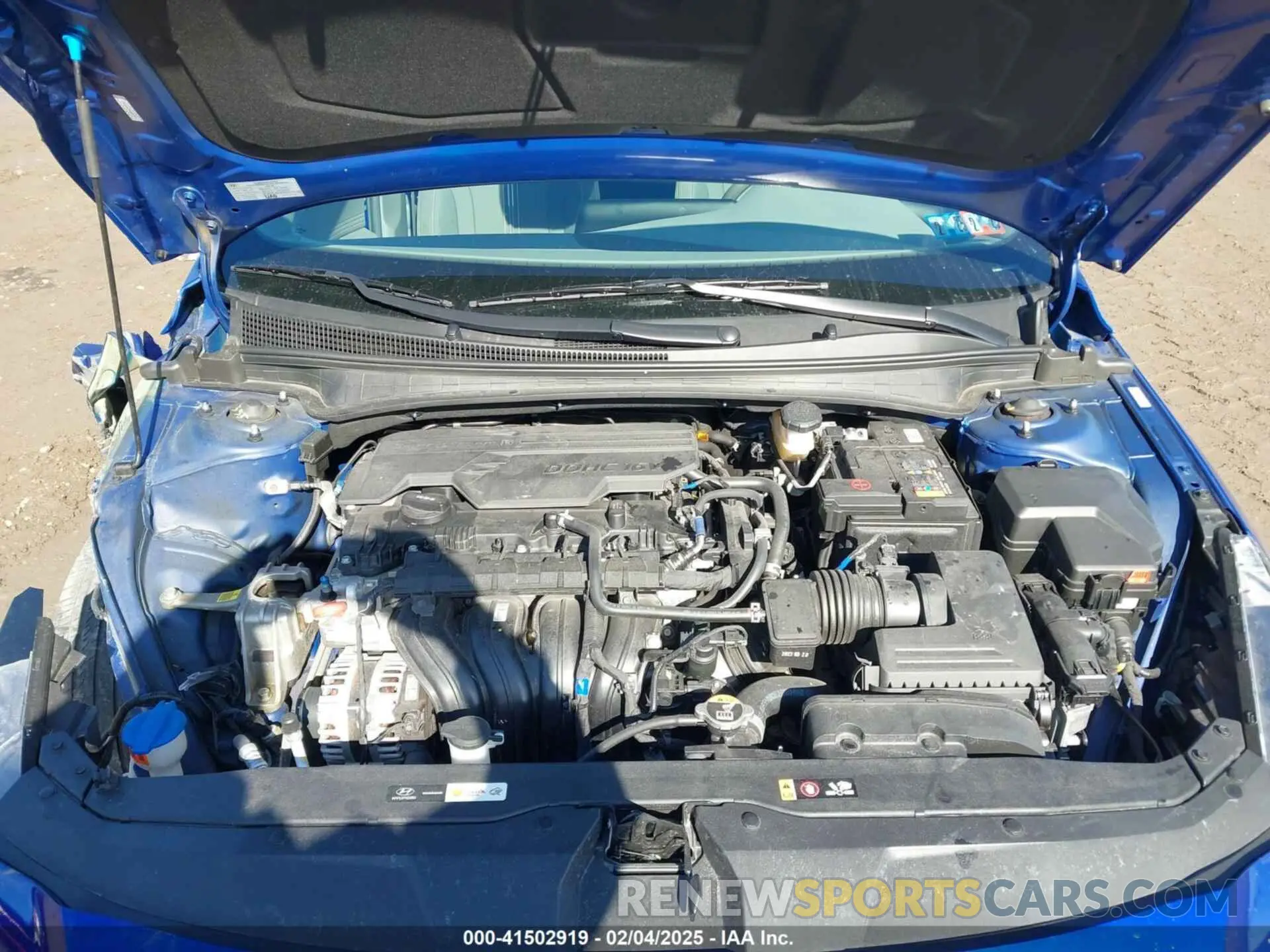 10 fotografías del automóvil dañado KMHLS4AG3PU569773 HYUNDAI ELANTRA 2023
