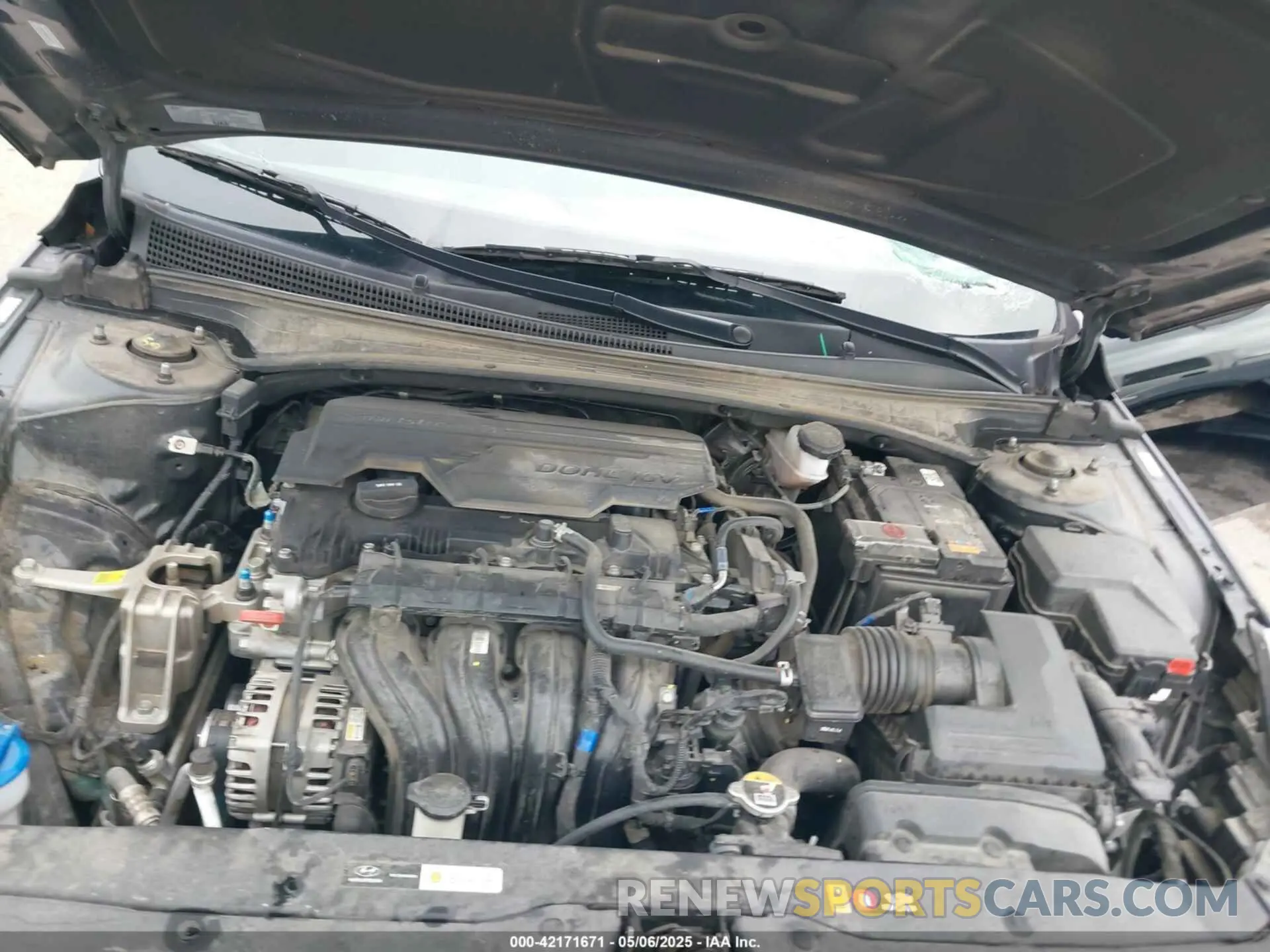 10 fotografías del automóvil dañado KMHLS4AG3PU572771 HYUNDAI ELANTRA 2023