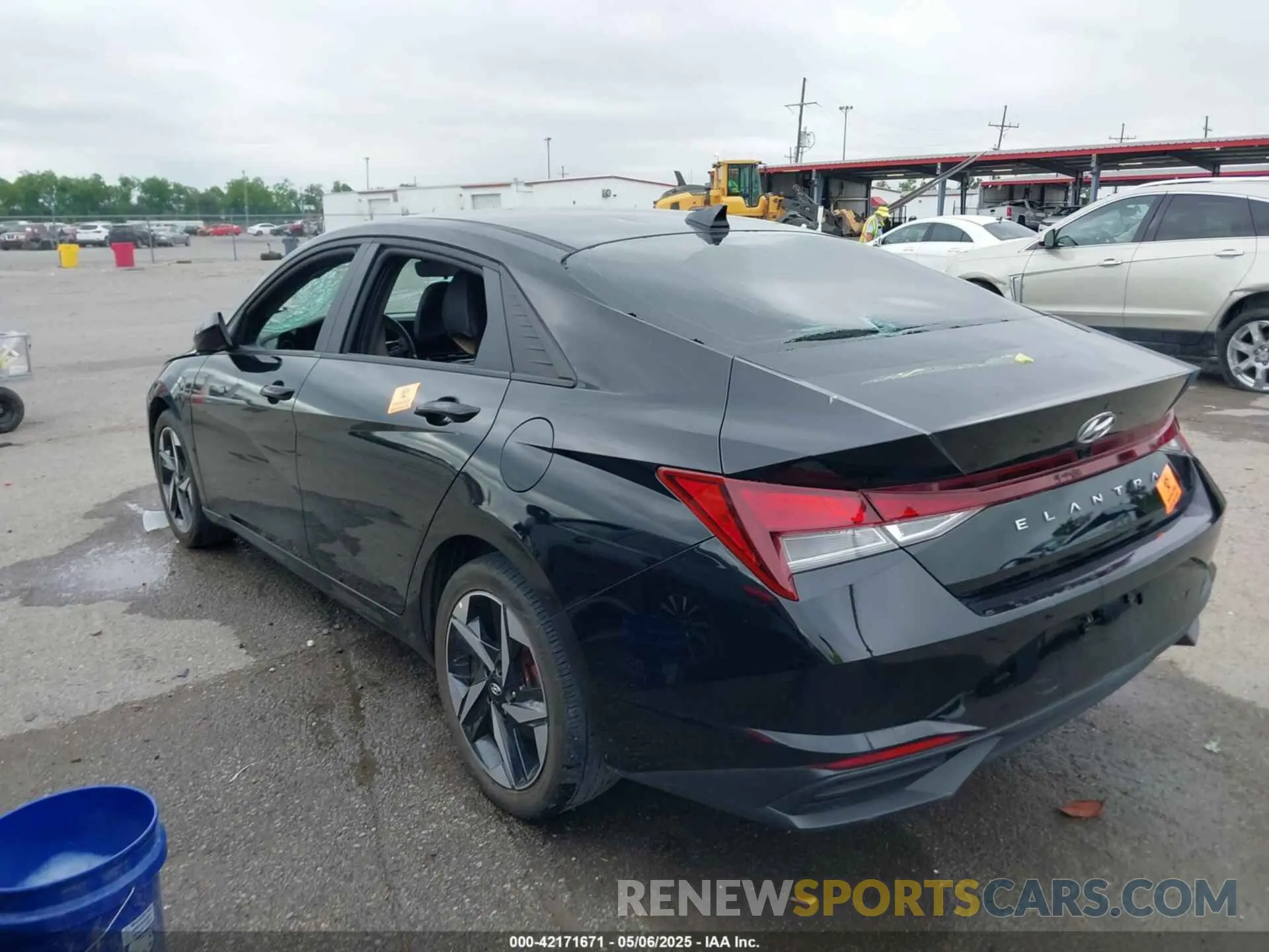 3 fotografías del automóvil dañado KMHLS4AG3PU572771 HYUNDAI ELANTRA 2023