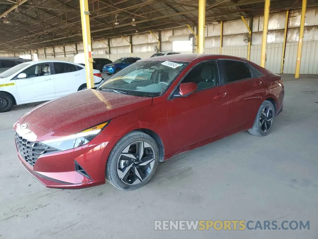 1 fotografías del automóvil dañado KMHLS4AG3PU591143 HYUNDAI ELANTRA 2023