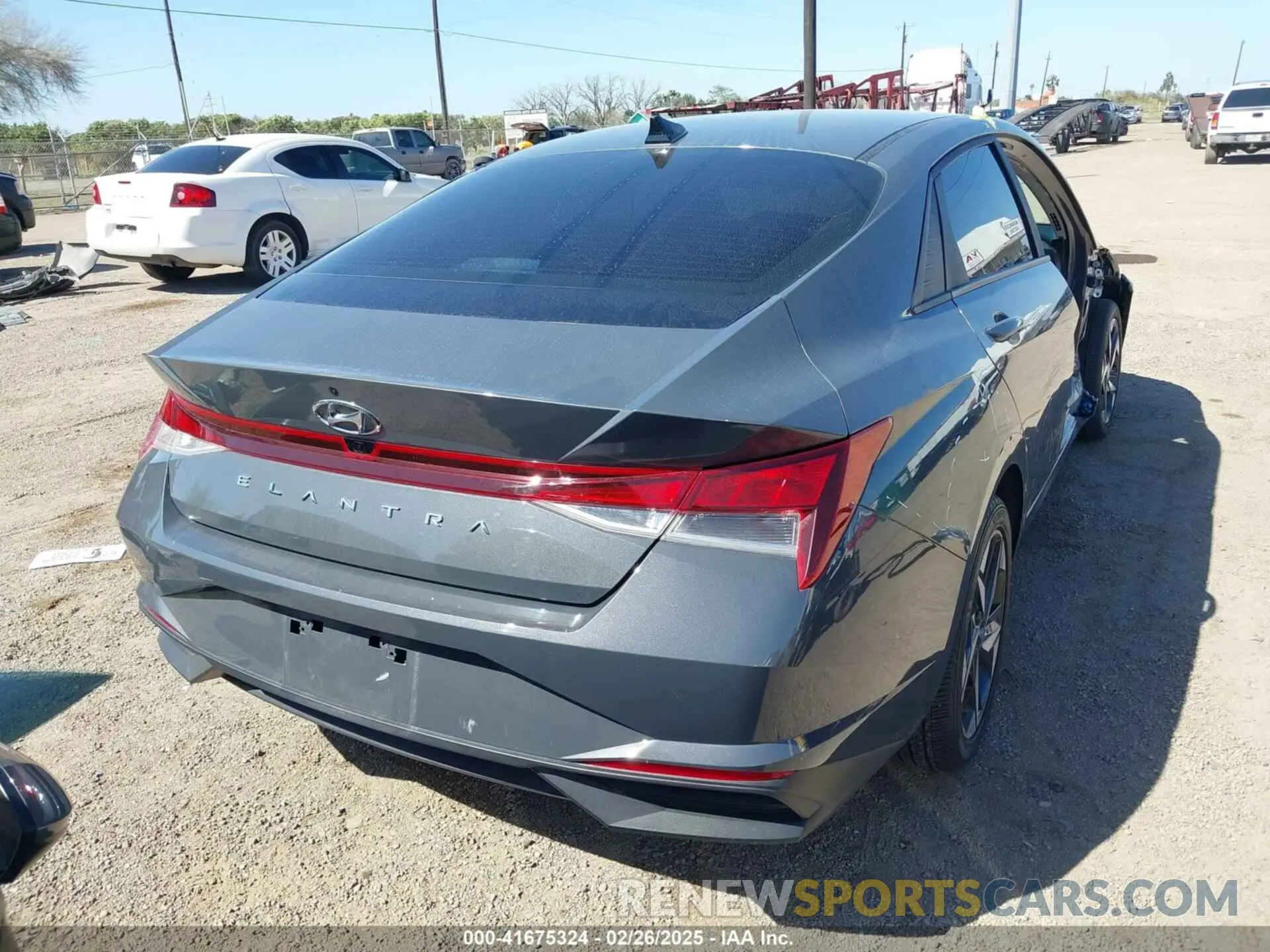 4 fotografías del automóvil dañado KMHLS4AG3PU593961 HYUNDAI ELANTRA 2023